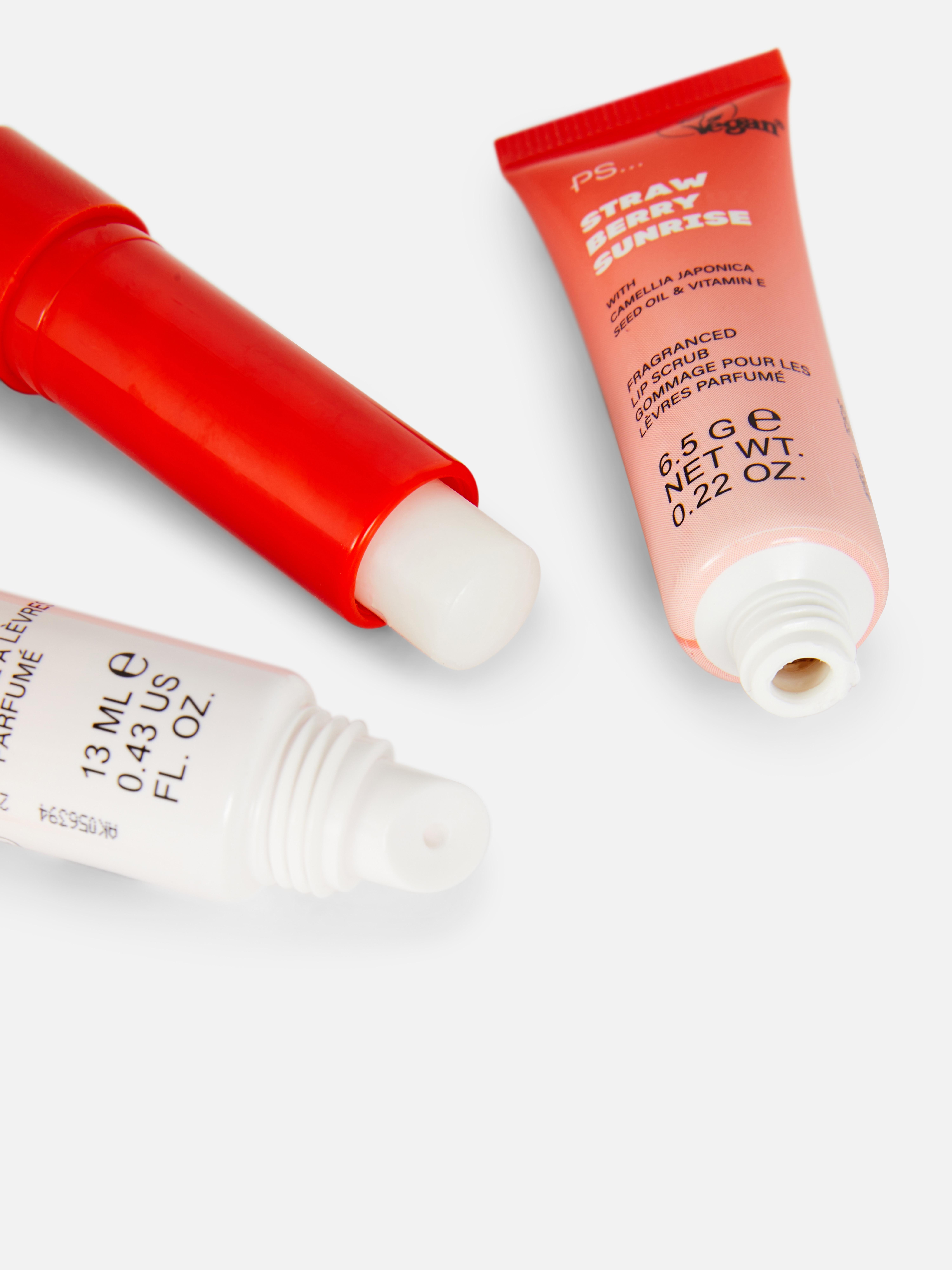 Strawberry Lip Gift Set