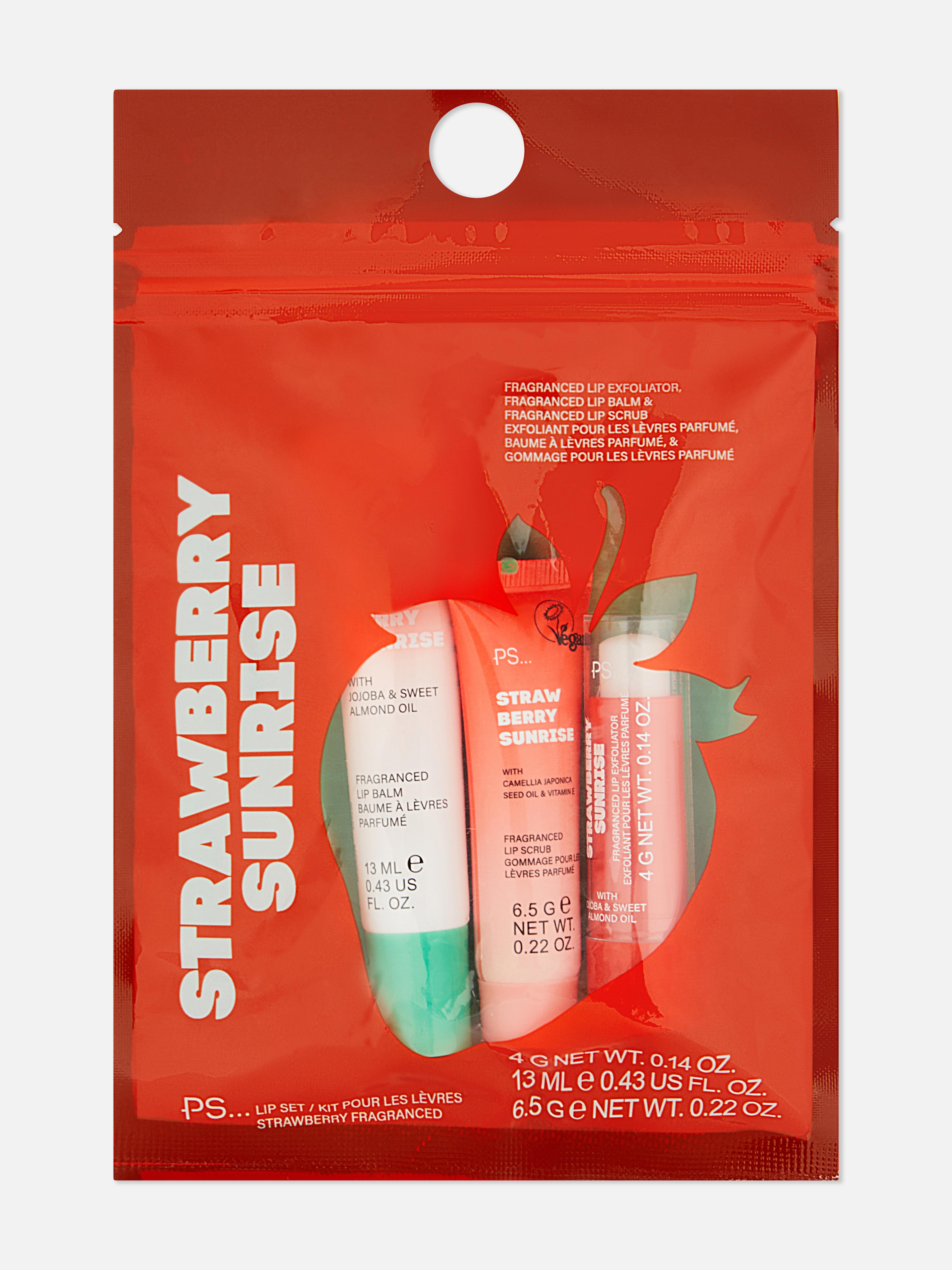 Strawberry Lip Gift Set