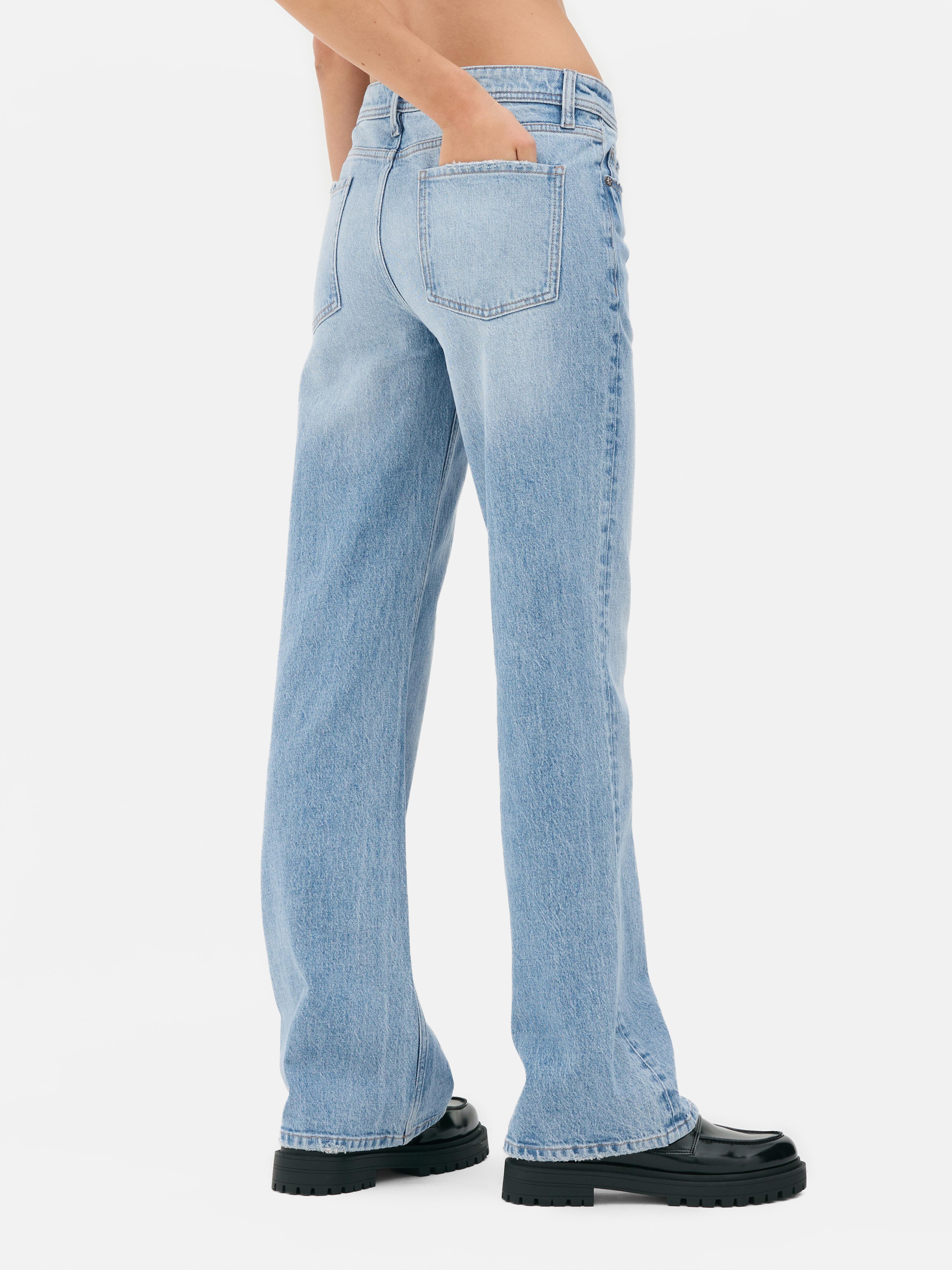 Mid-Rise Bootcut Jeans