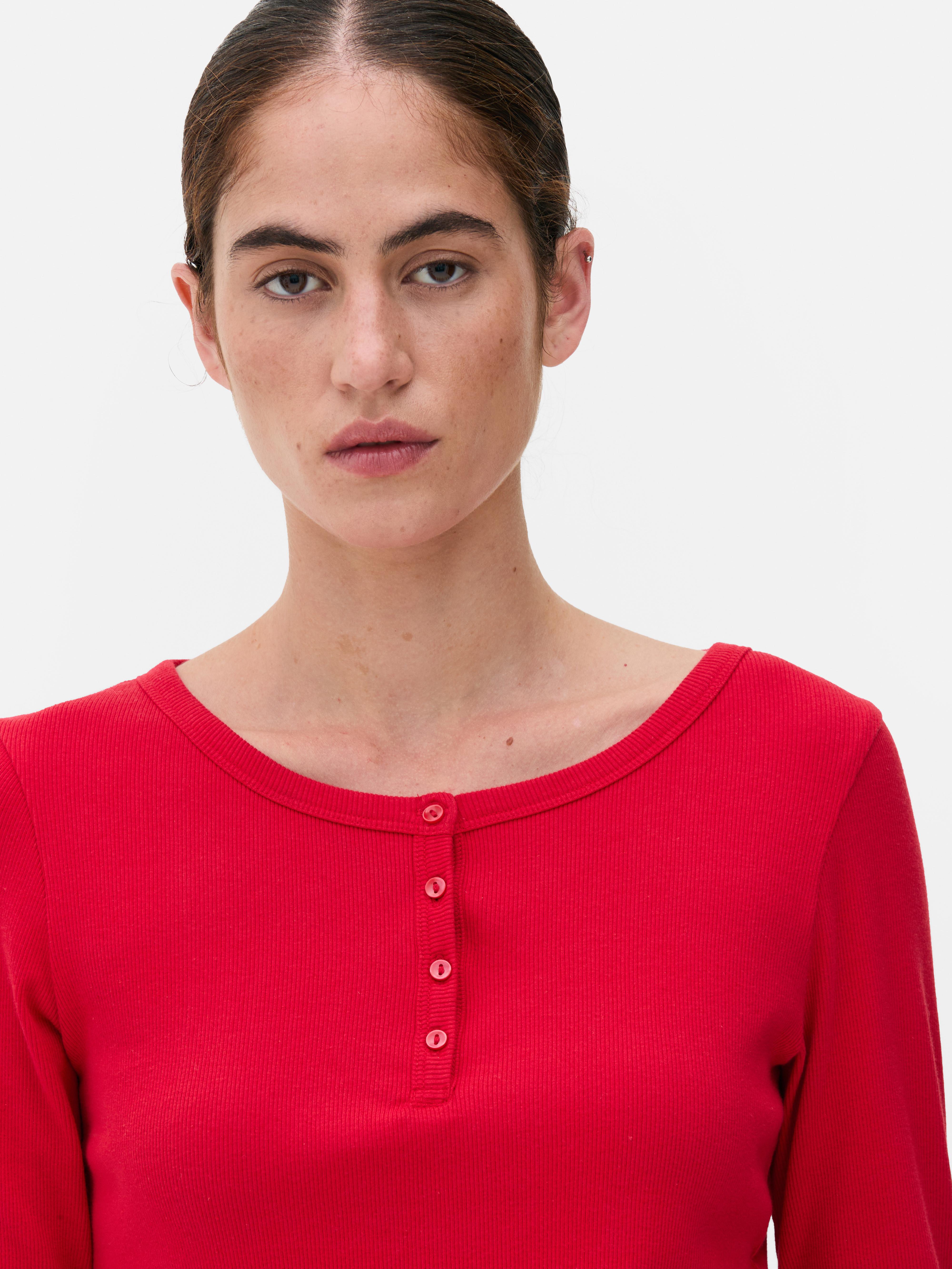 Cotton Henley Short Pyjama Set