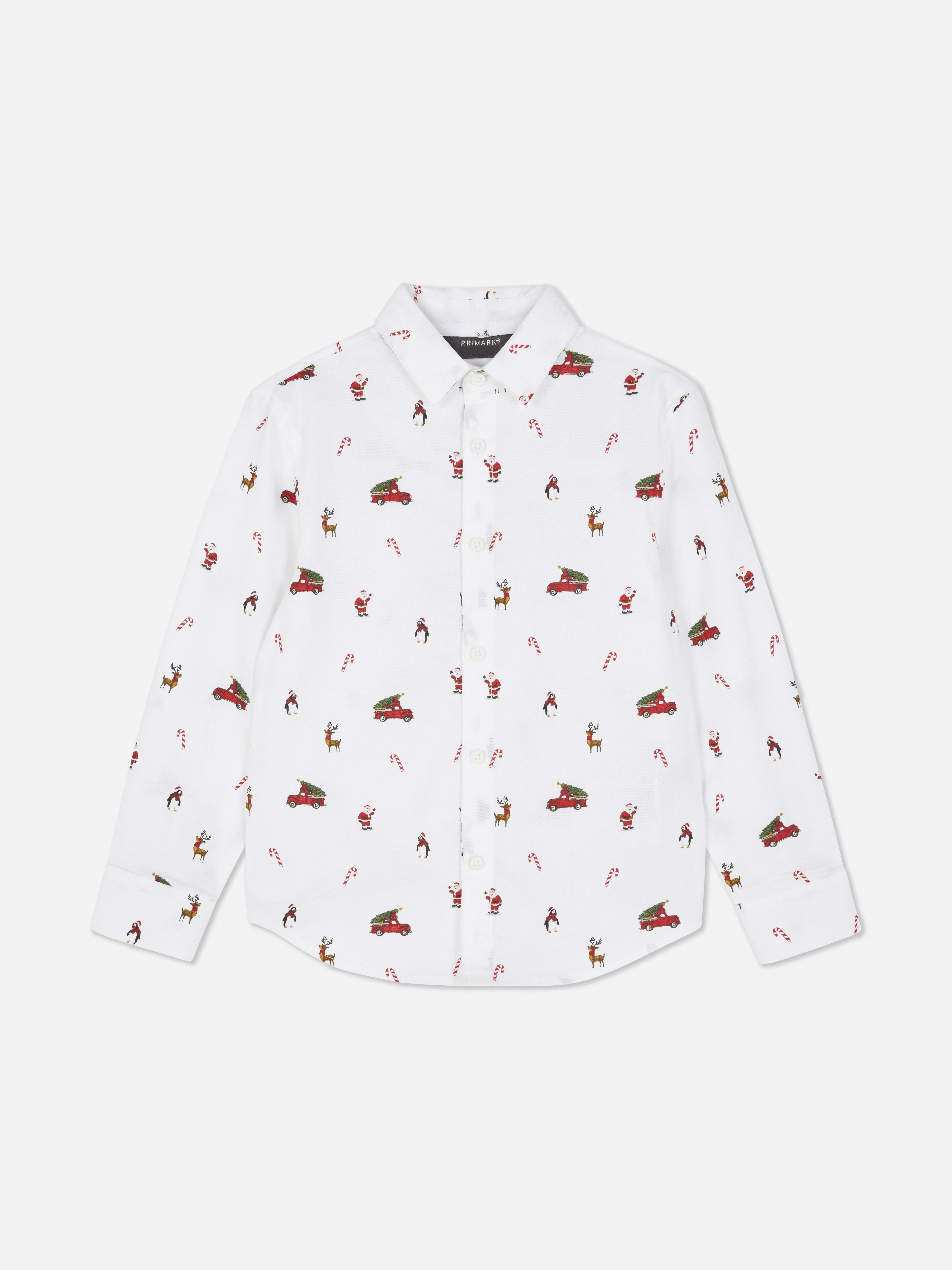 1.5-8yrs | Christmas Oxford Shirt