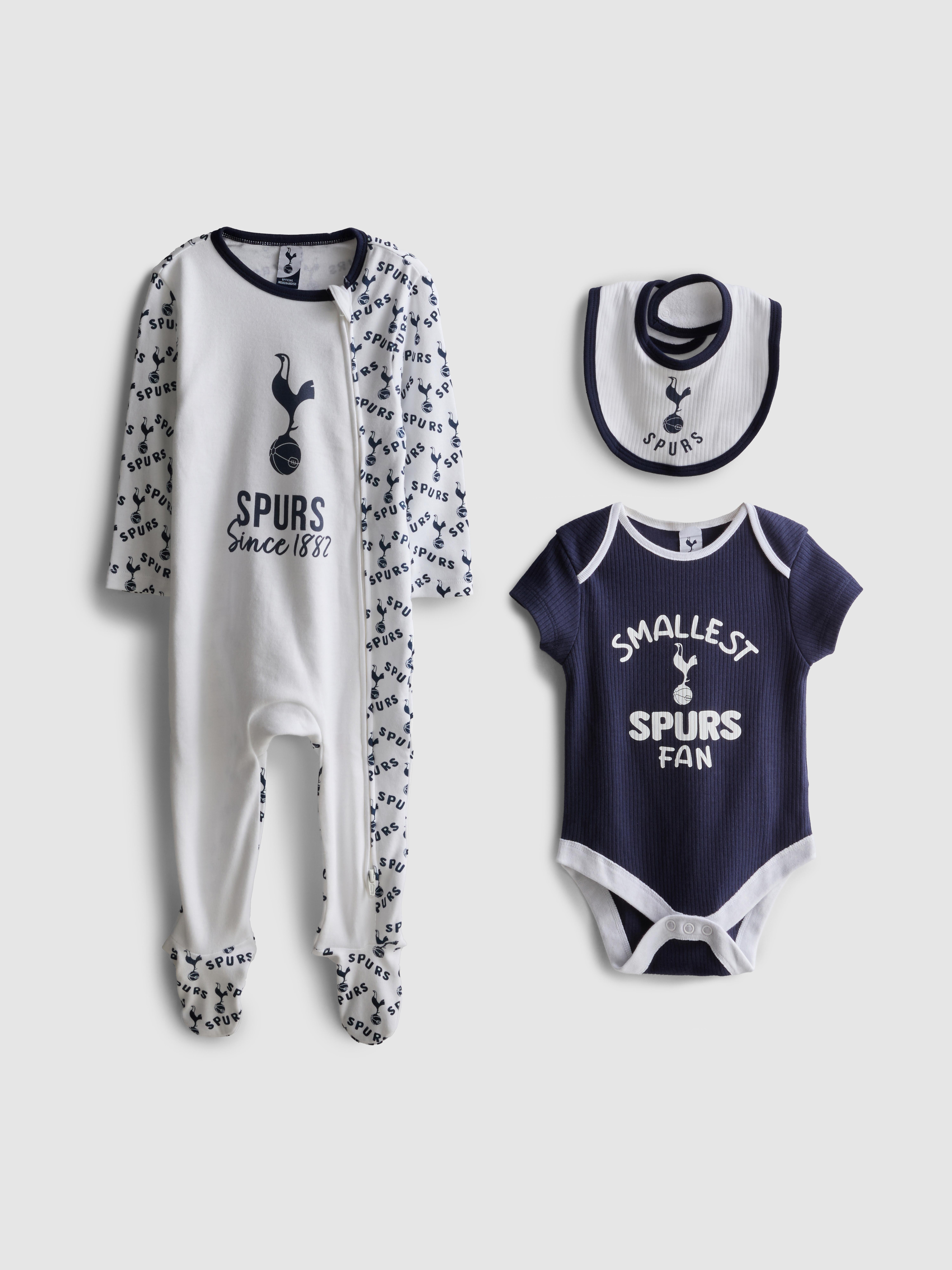 0-9mths | 3-Piece Tottenham Hotspur F.C. Newborn Starter Set
