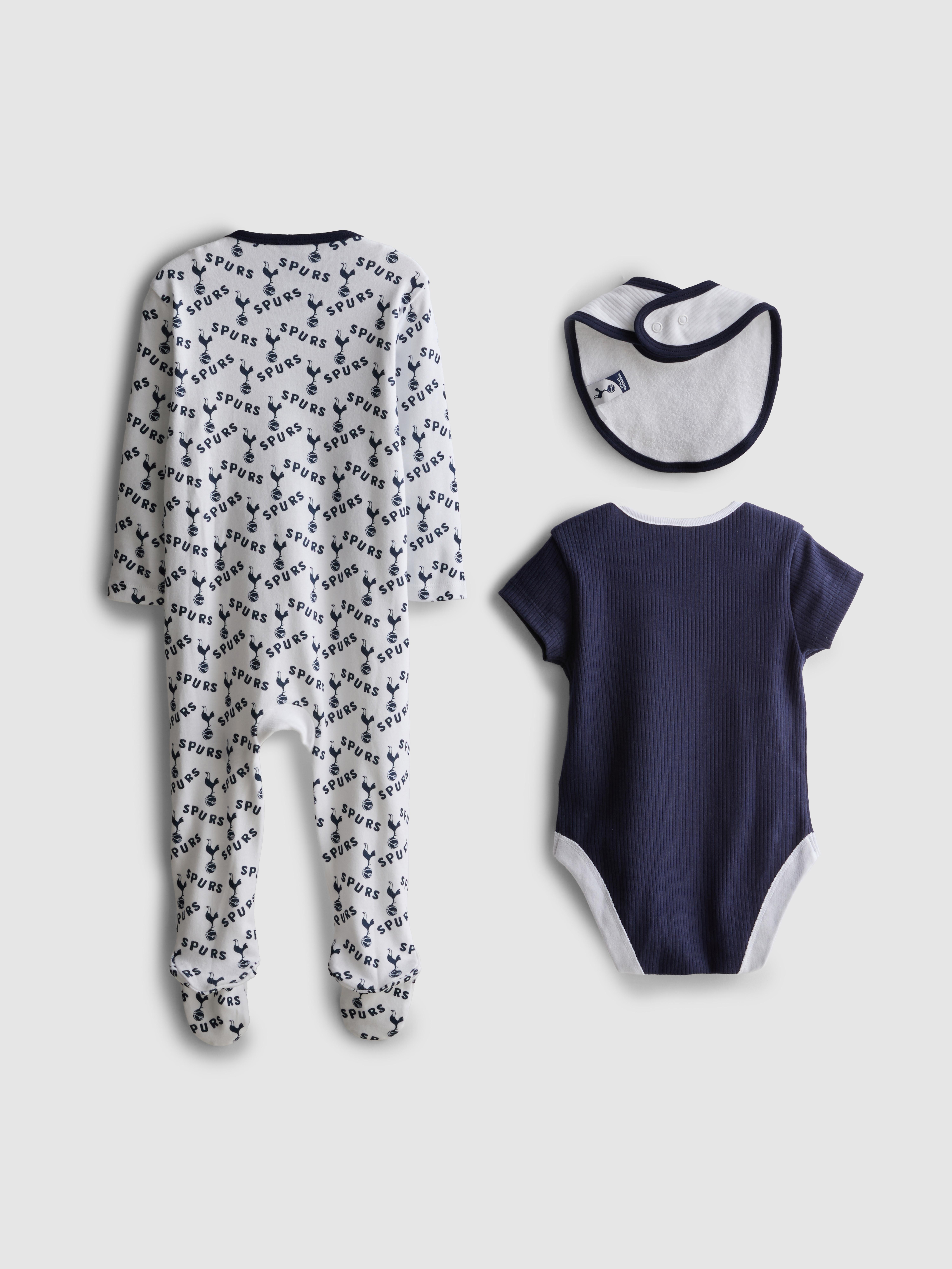 0-9mths | 3-Piece Tottenham Hotspur F.C. Newborn Starter Set