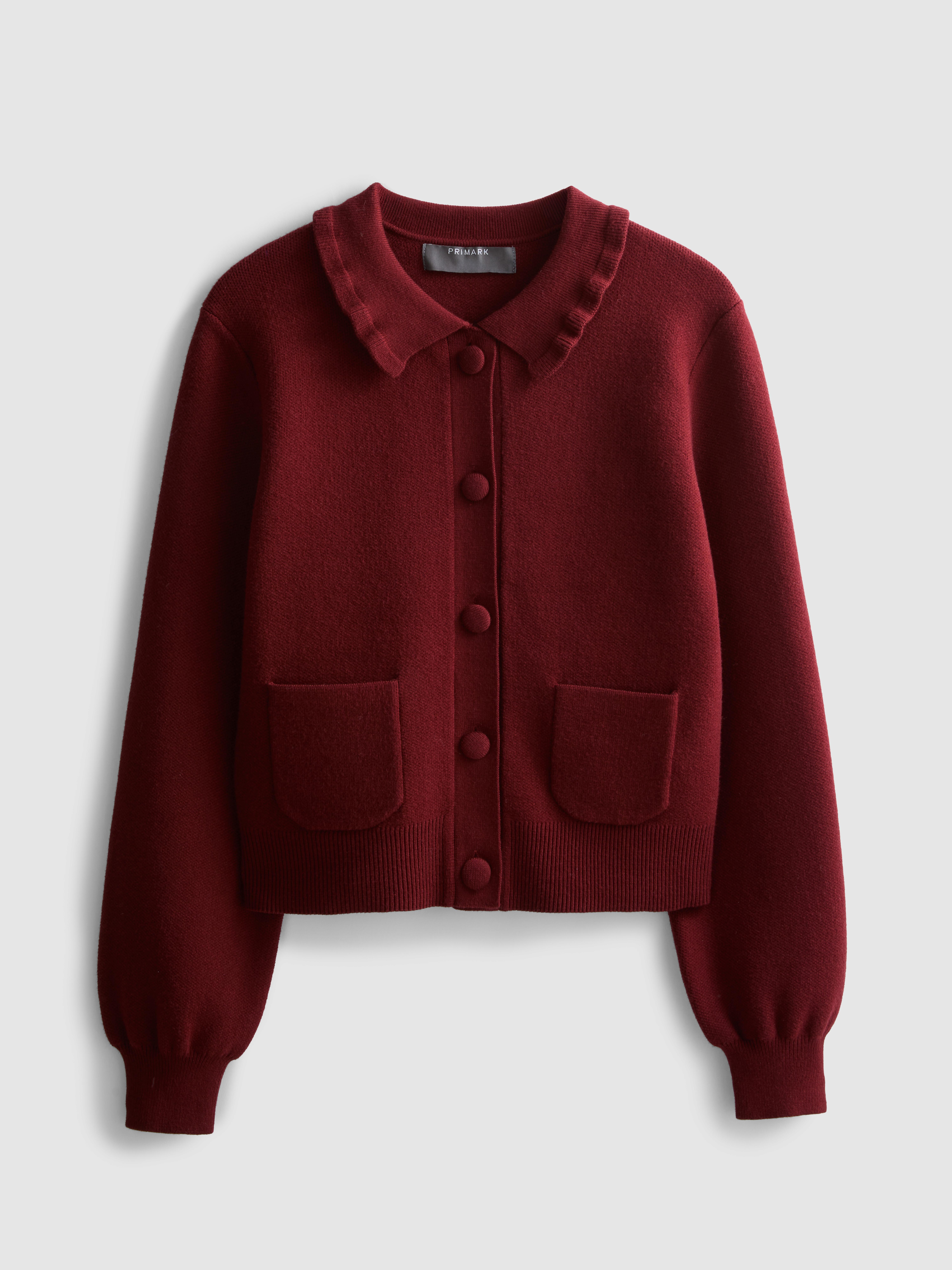 Frill Collar Cardigan