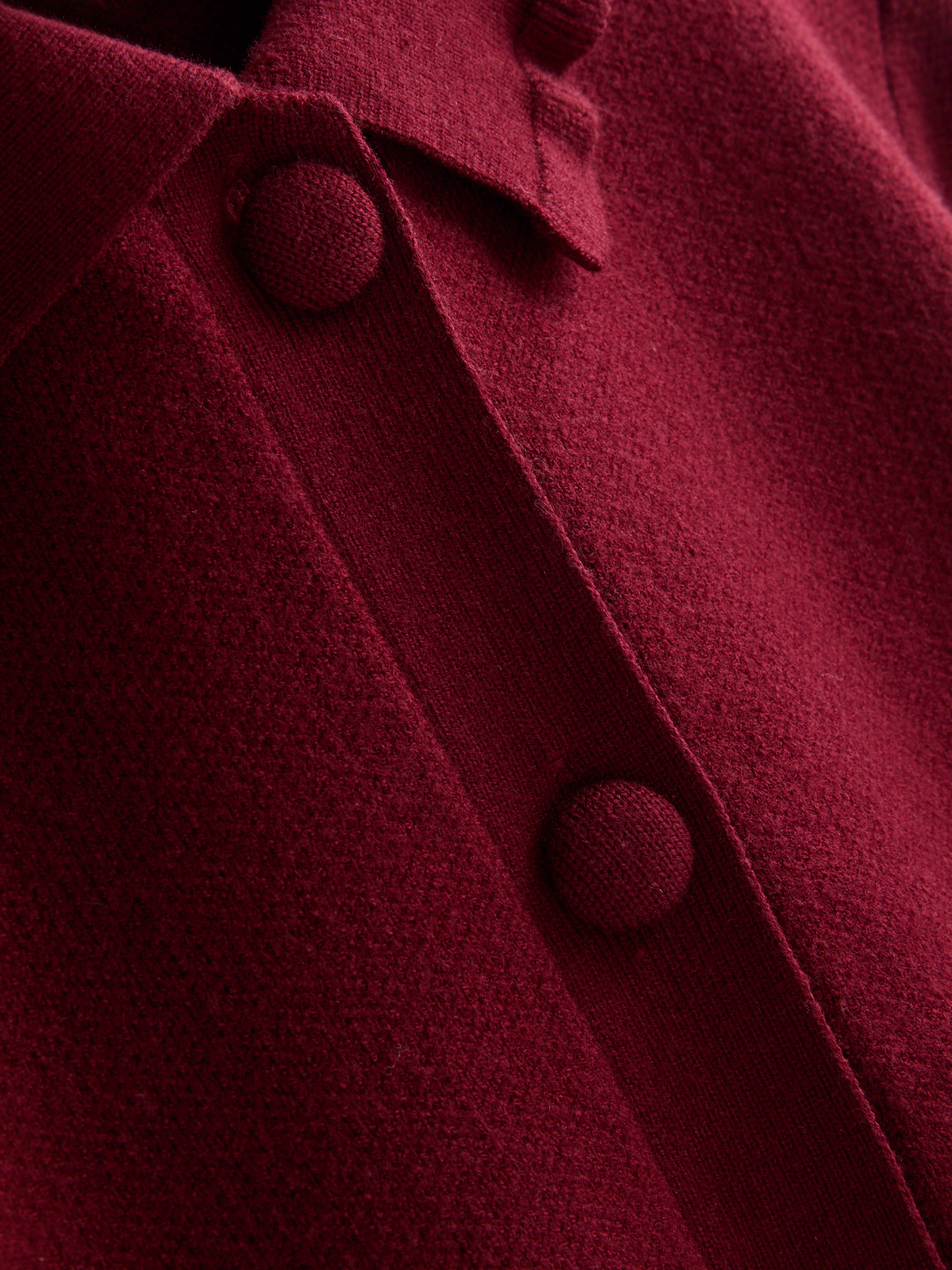 Frill Collar Cardigan