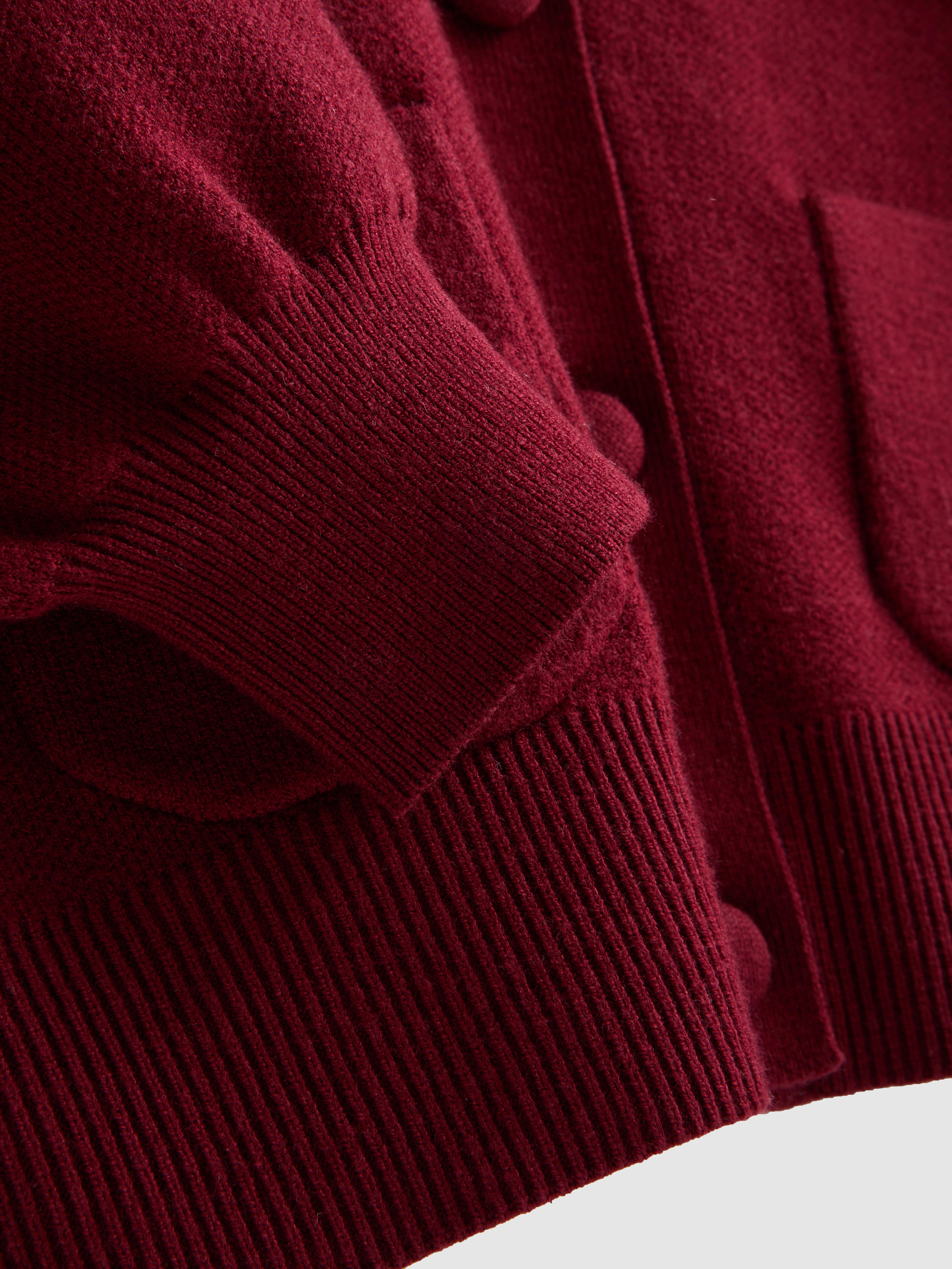 Frill Collar Cardigan