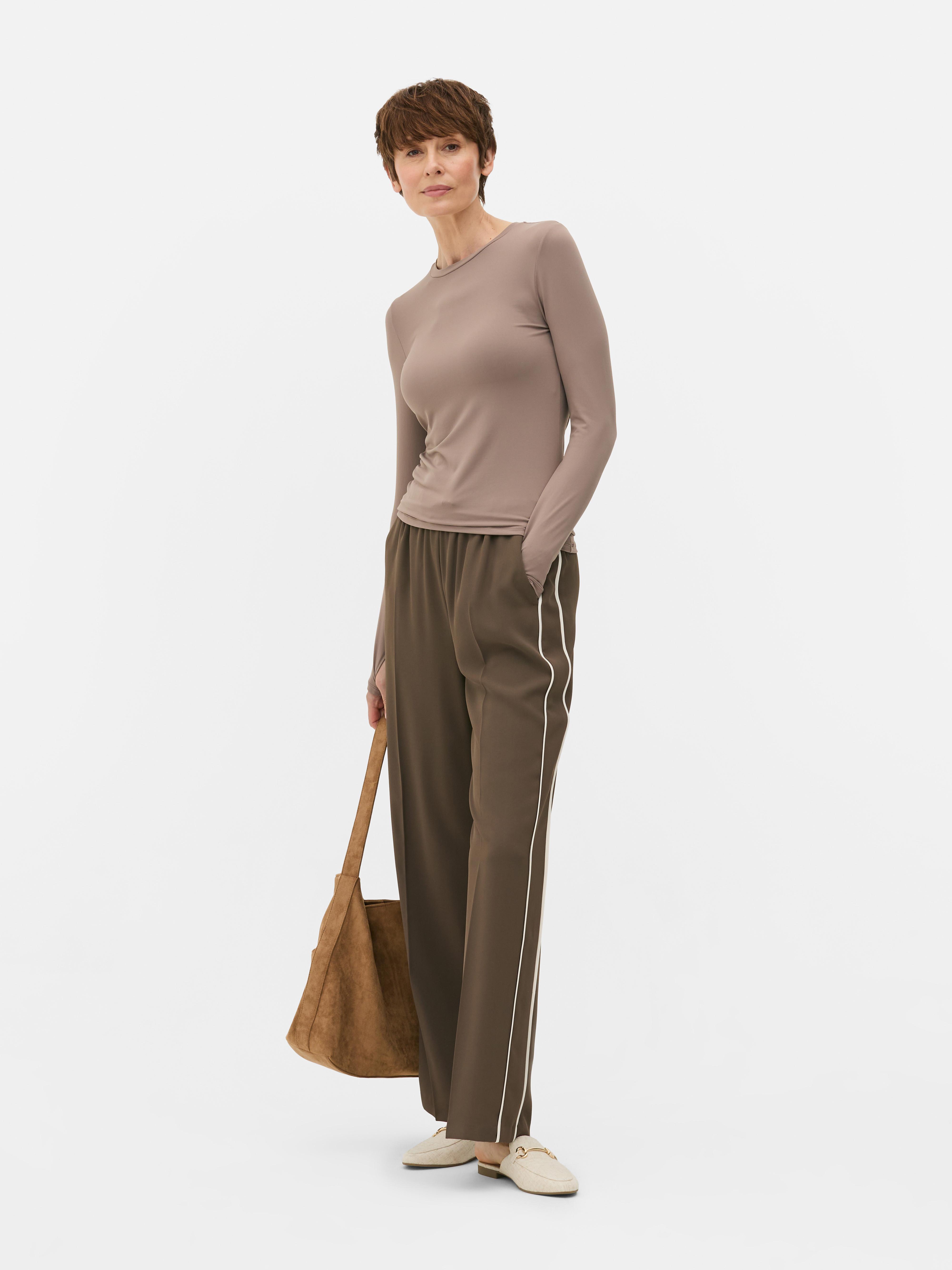 Polyamide Long Sleeve Crew Top