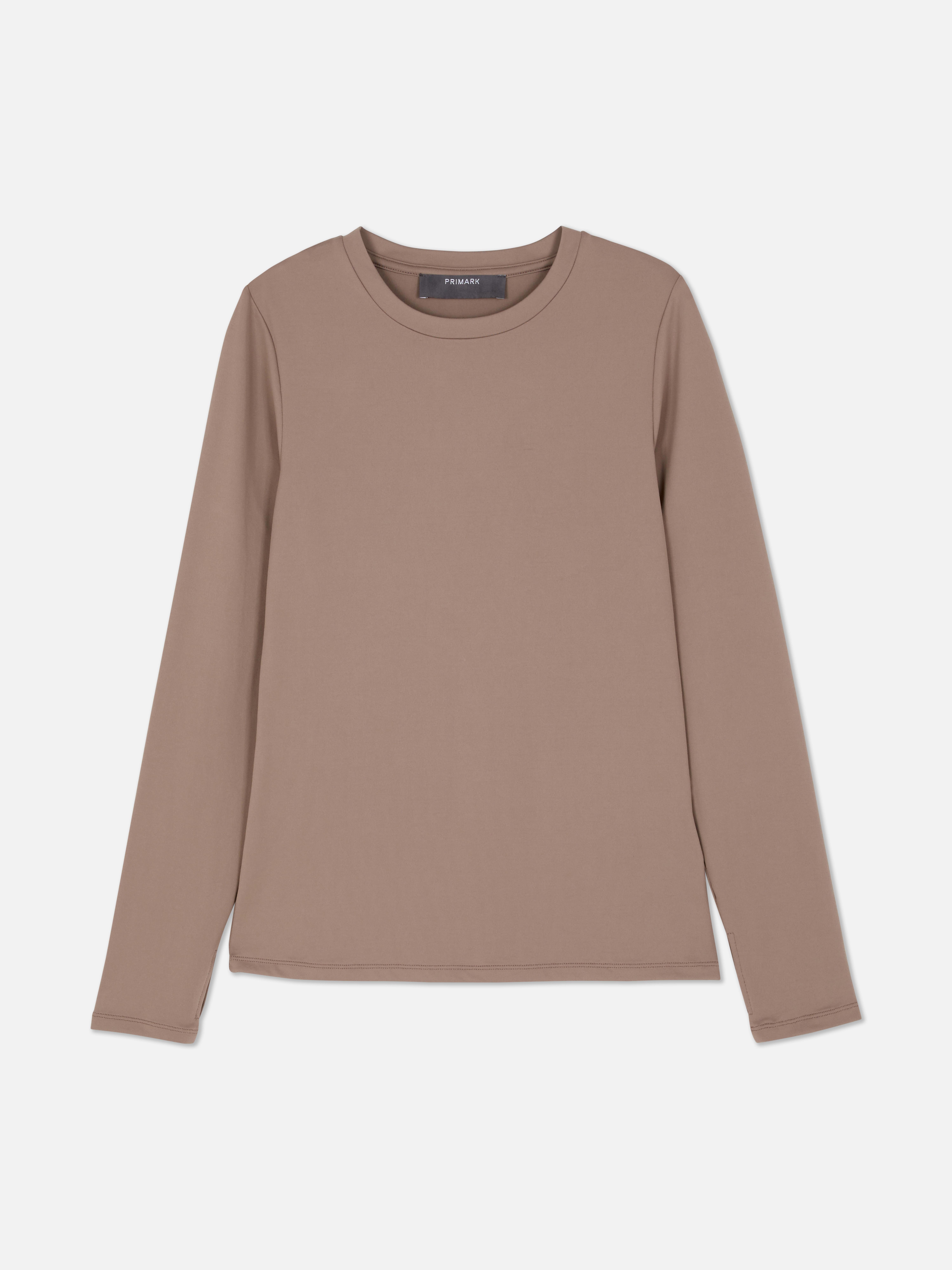 Polyamide Long Sleeve Crew Top