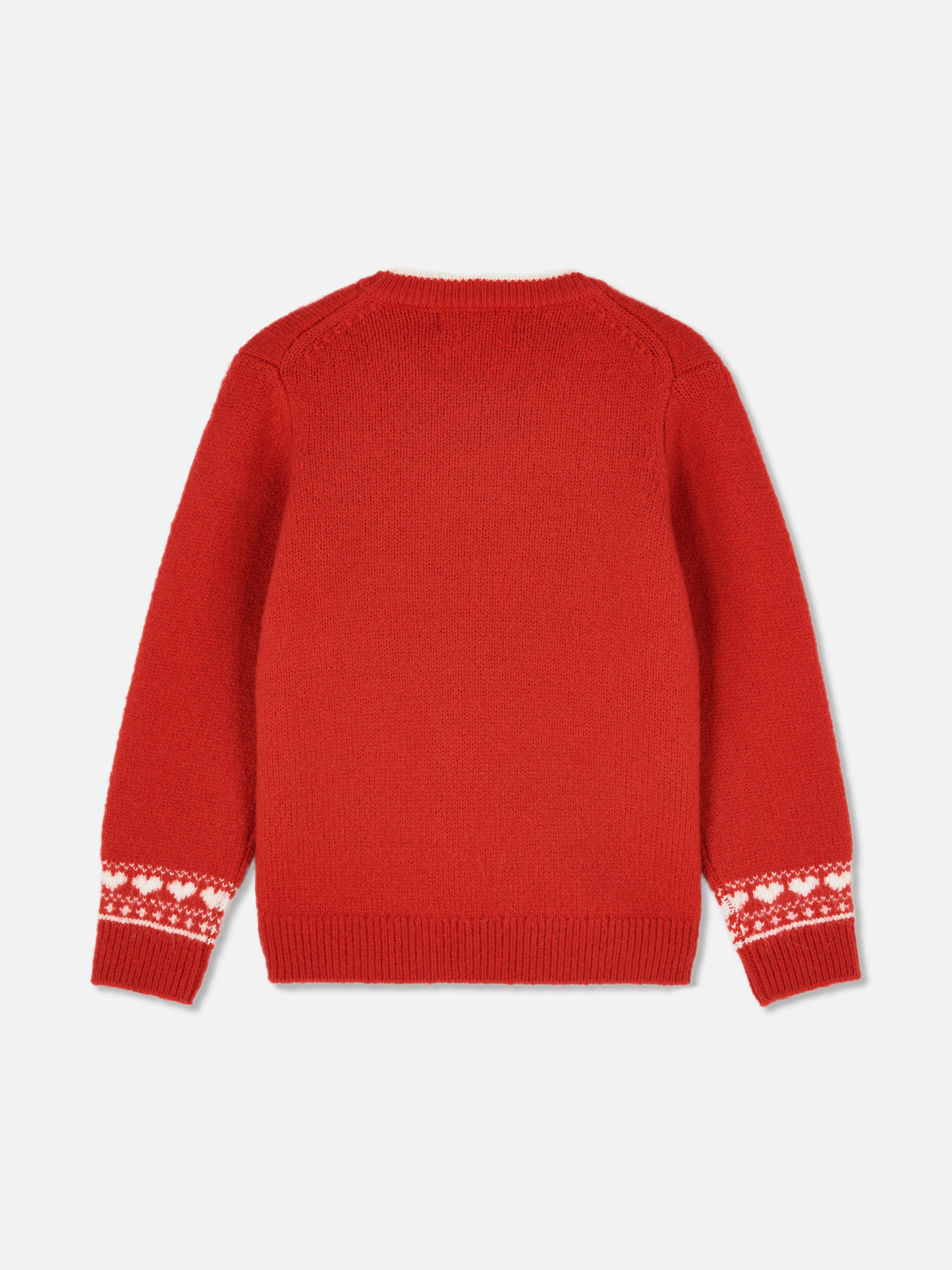 18 mois–8 ans | Pull assorti pour la famille à motif ours pour enfant
