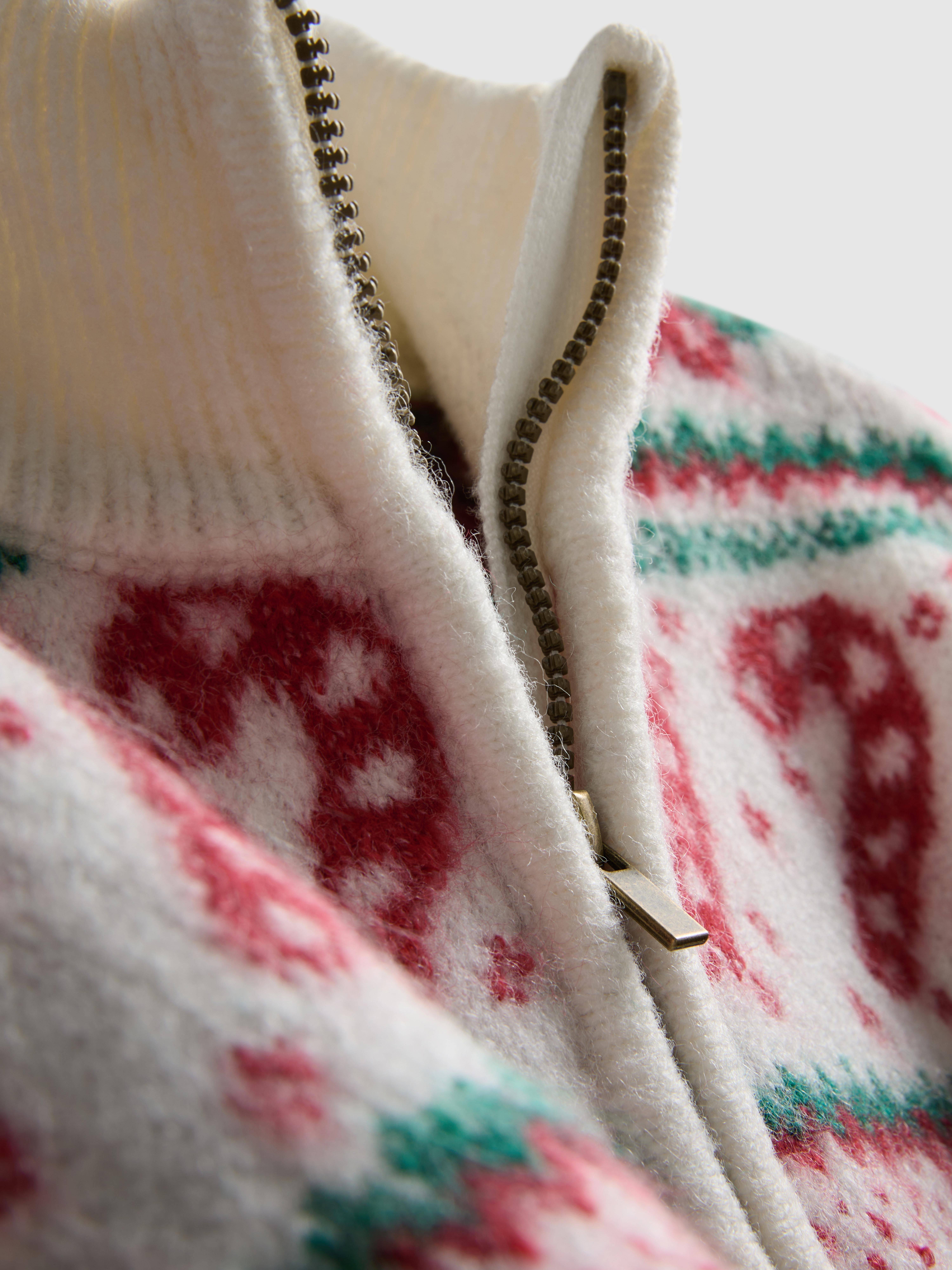 1.5-12yrs | Kid's Candy Cane Fair Isle Family Christmas Jumper