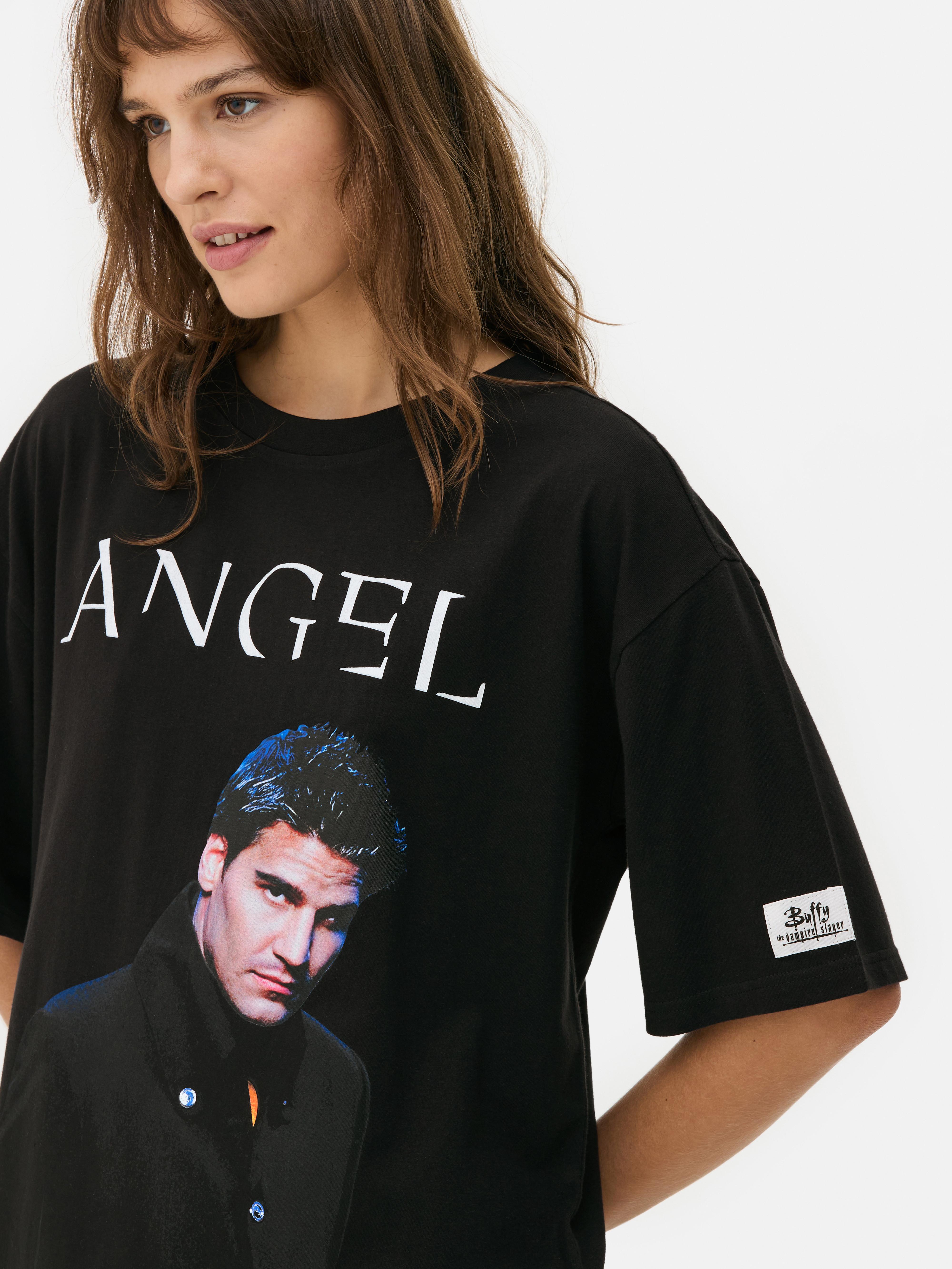 Camisa noite larga gráfica Buffy