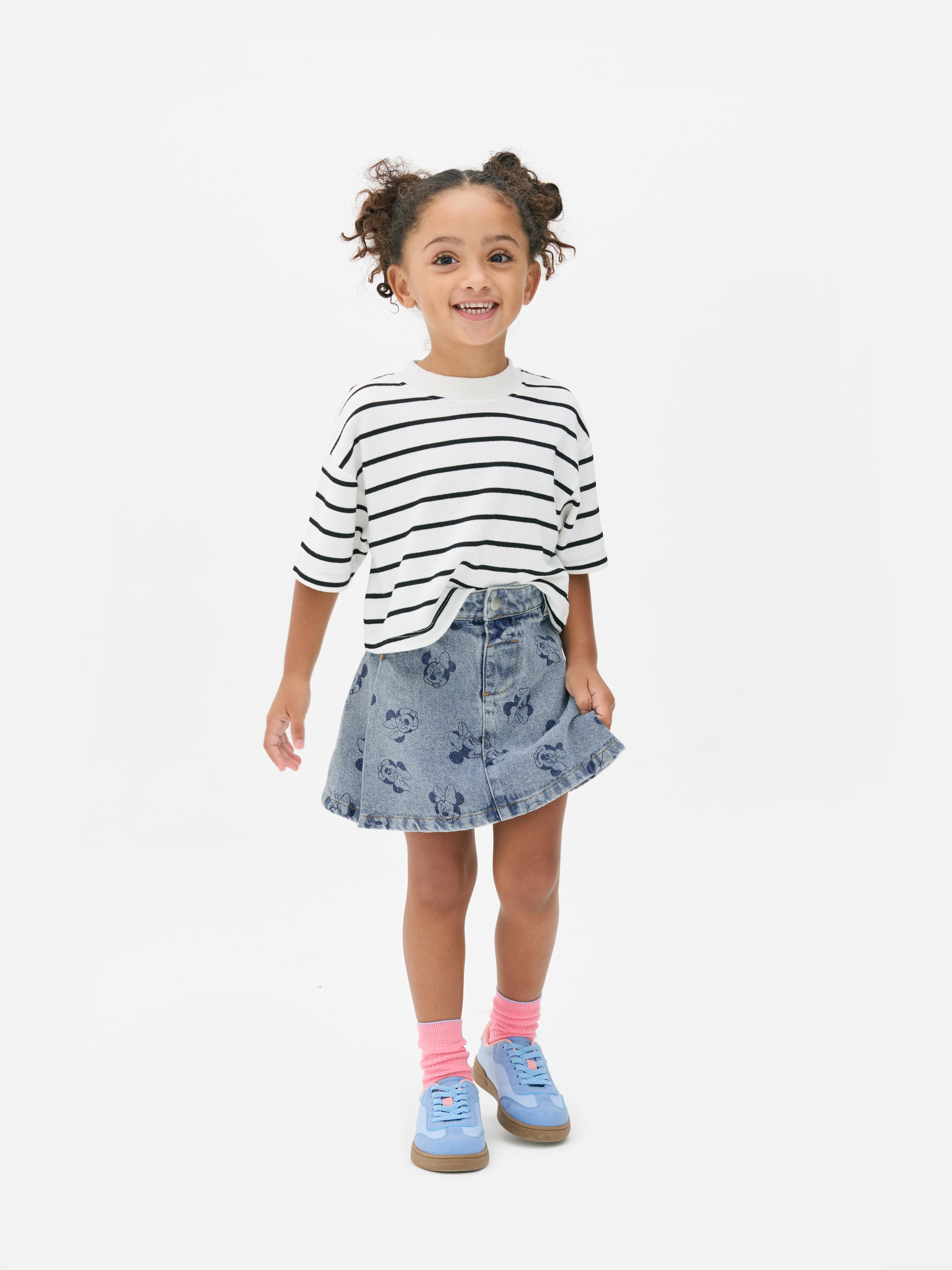 1,5–8 Jahre | „Disney Minnie Maus“ Jeansrock mit Falten