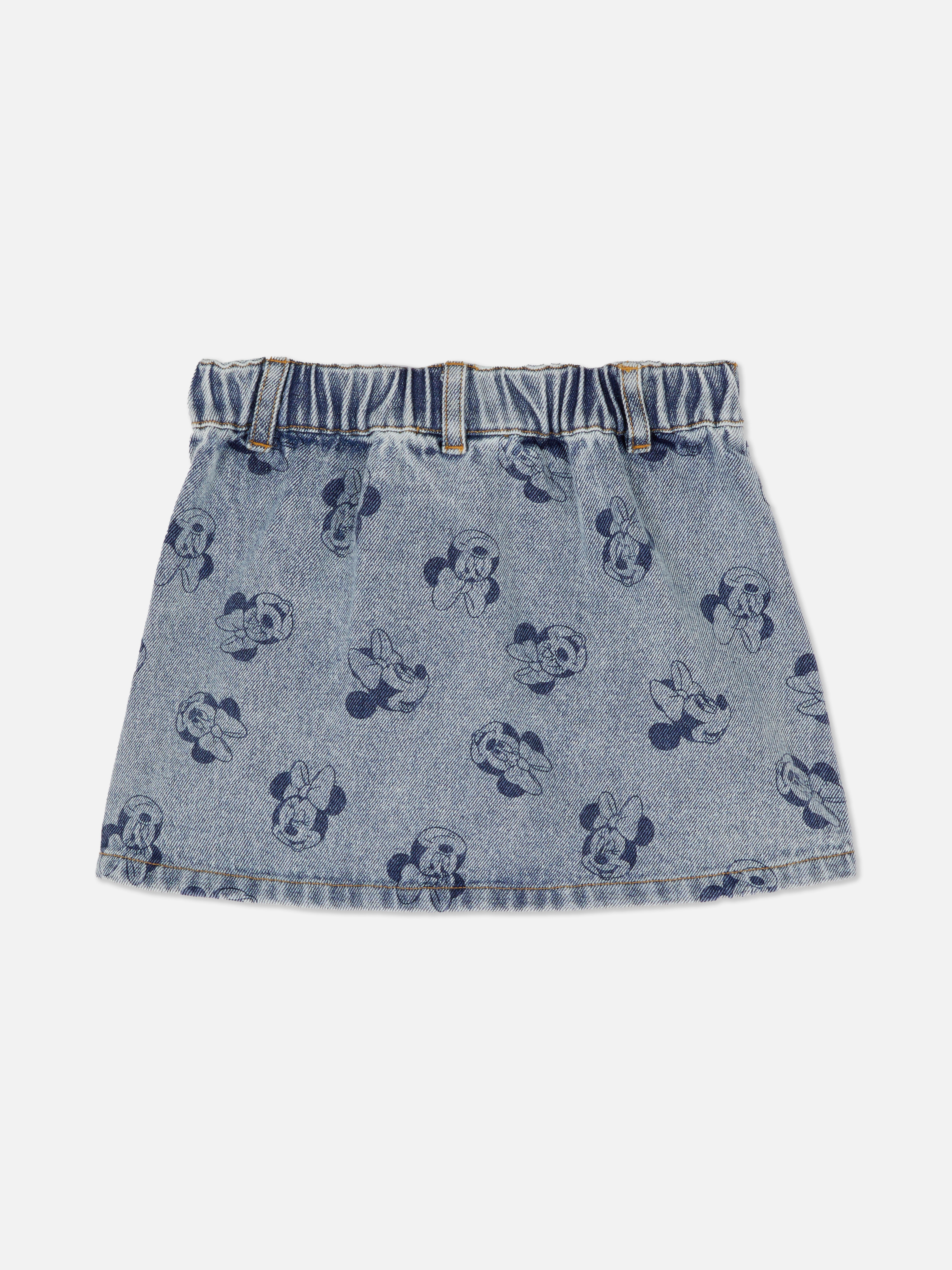 1,5-8 anni | Gonna denim pieghettata Minnie Disney