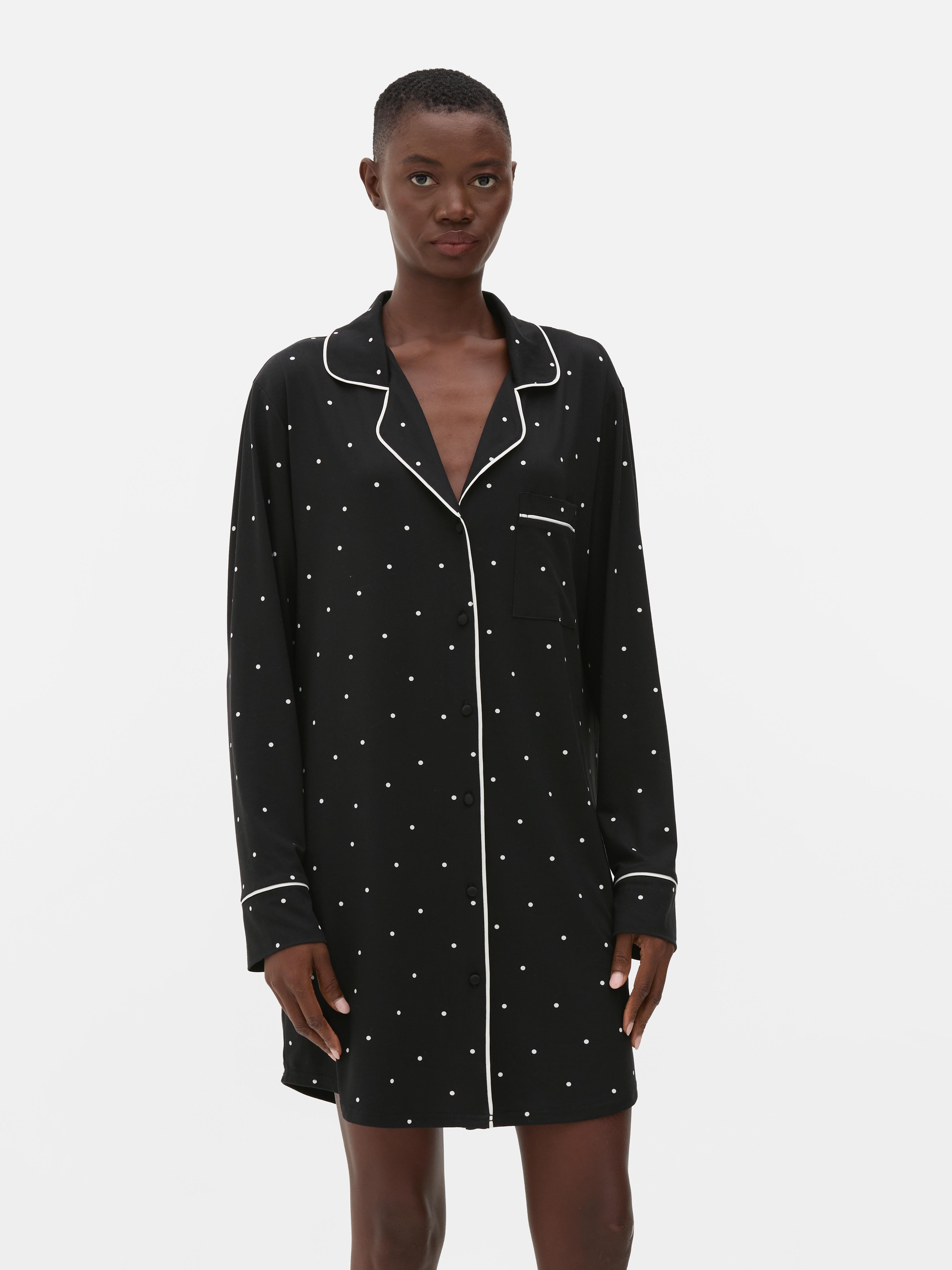 Camisa noite folgada debrum