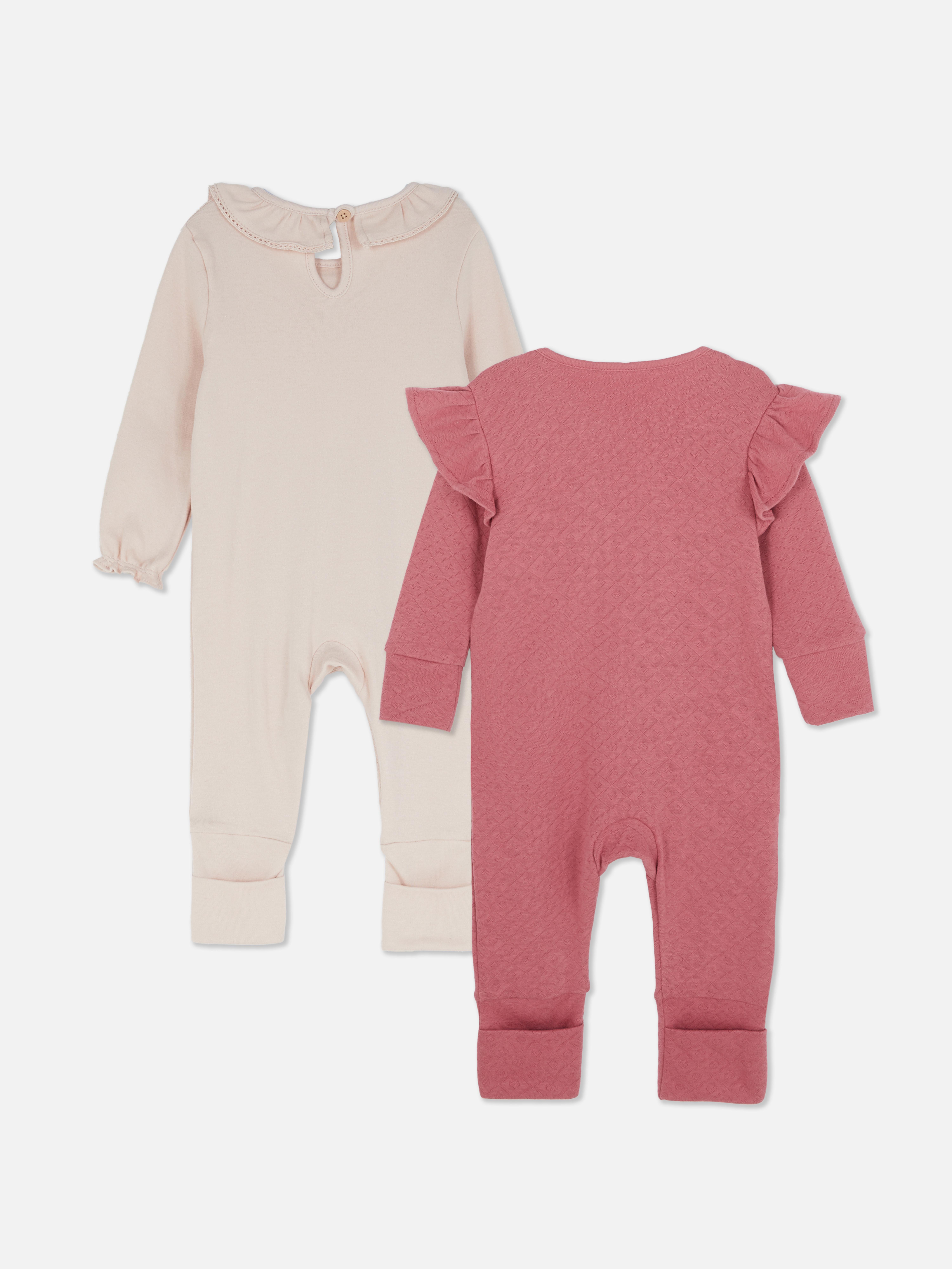 0–18 mois | Lot de 2 grenouillères à volants Room to Grow
