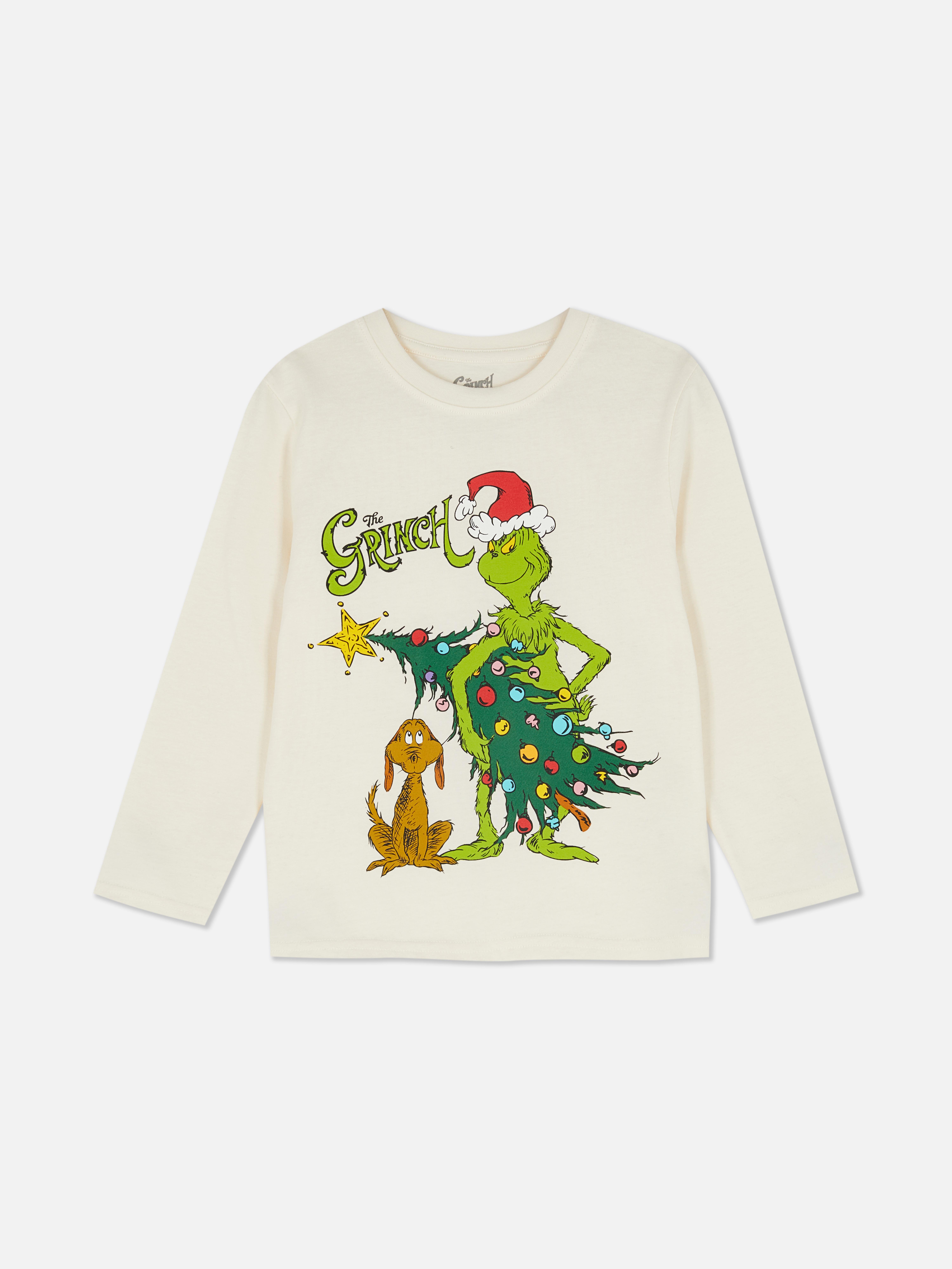1.5-7yrs | The Grinch Long Sleeve T-Shirt