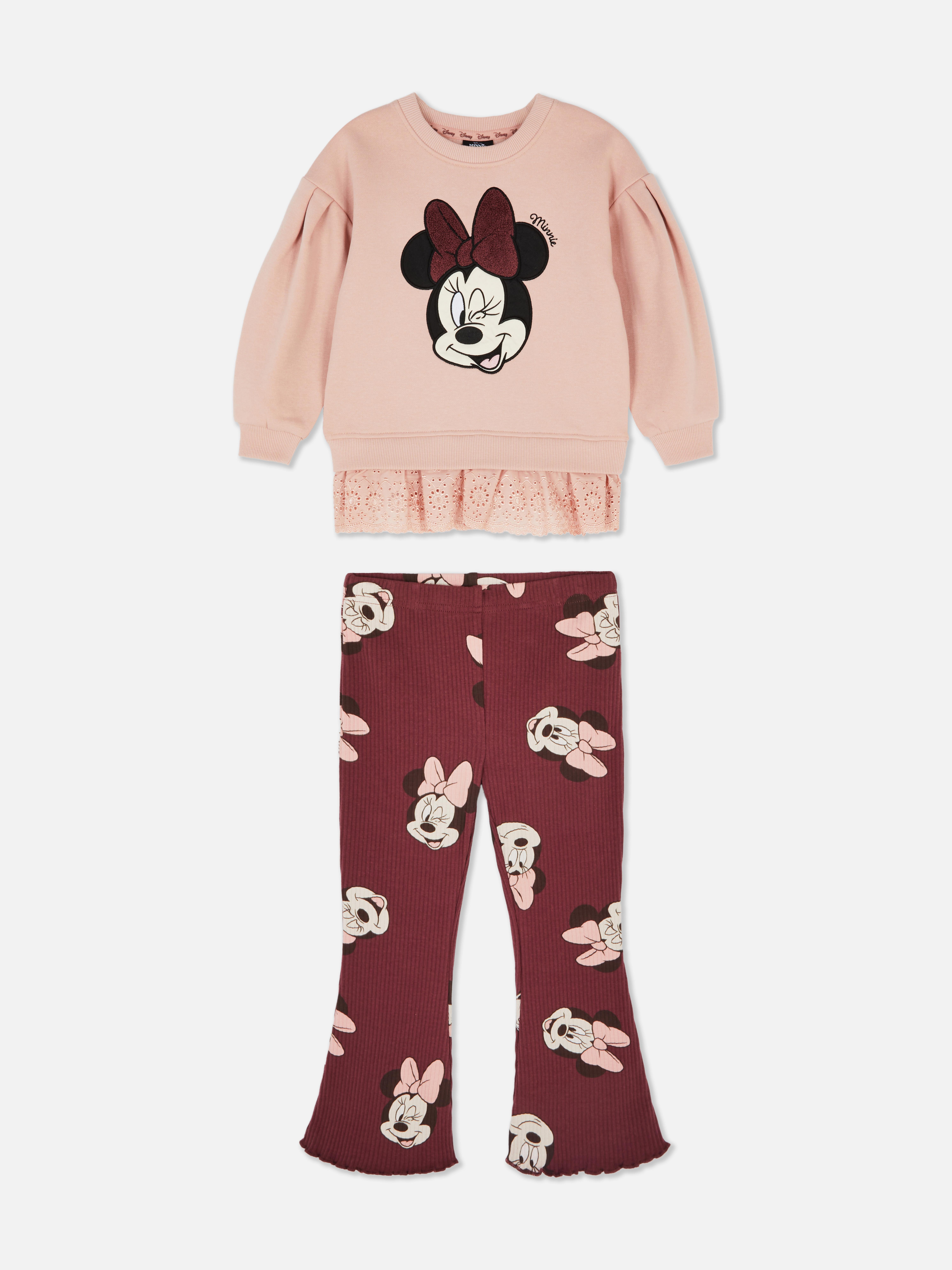 1,5–8 Jahre | „Disney Minnie Maus“ Sweatshirt und Leggings im Set