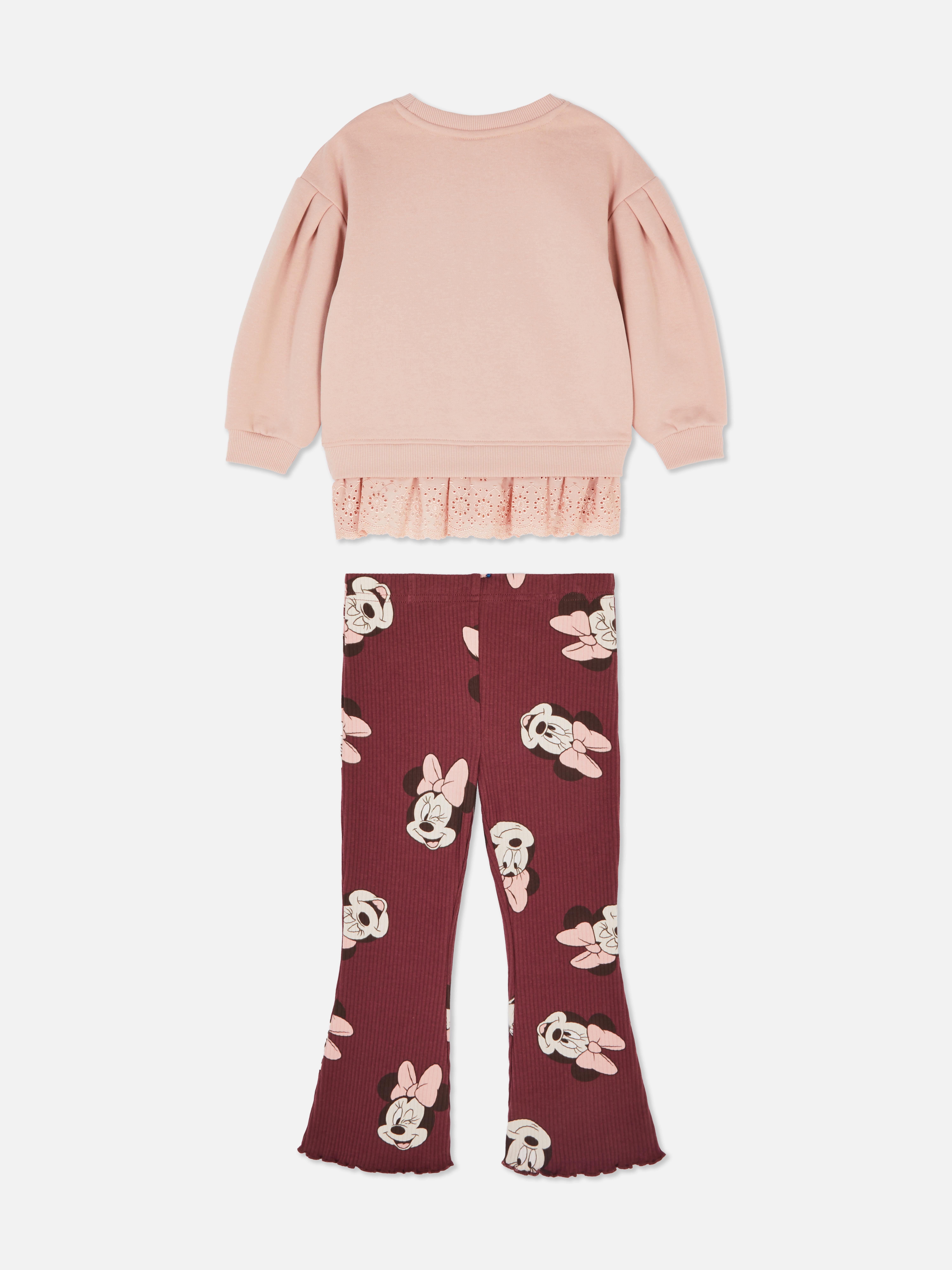 18 mois–8 ans | Sweat-shirt à volants et legging Disney Minnie