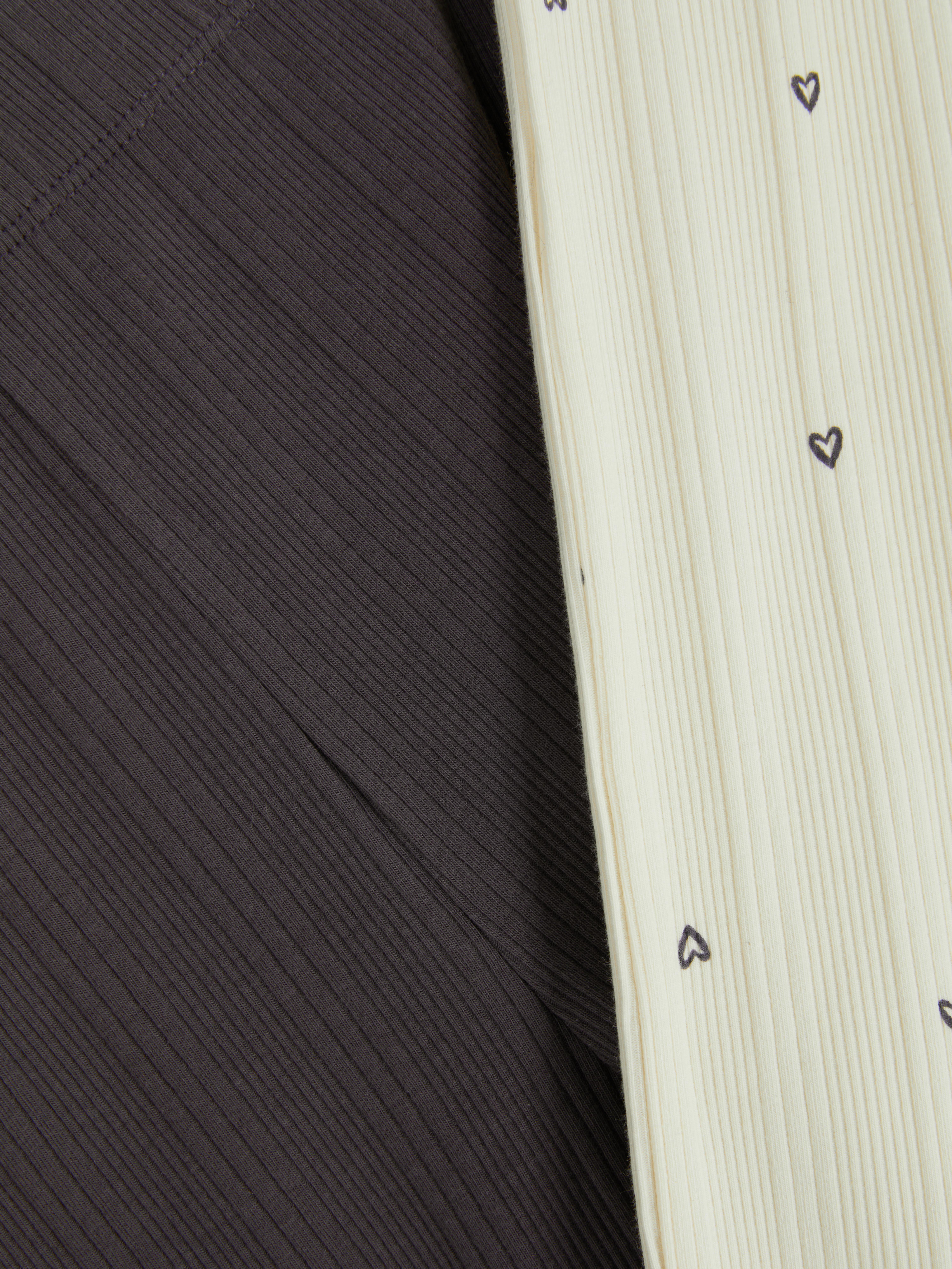 1.5-8yrs | 2pk Ribbed Leggings