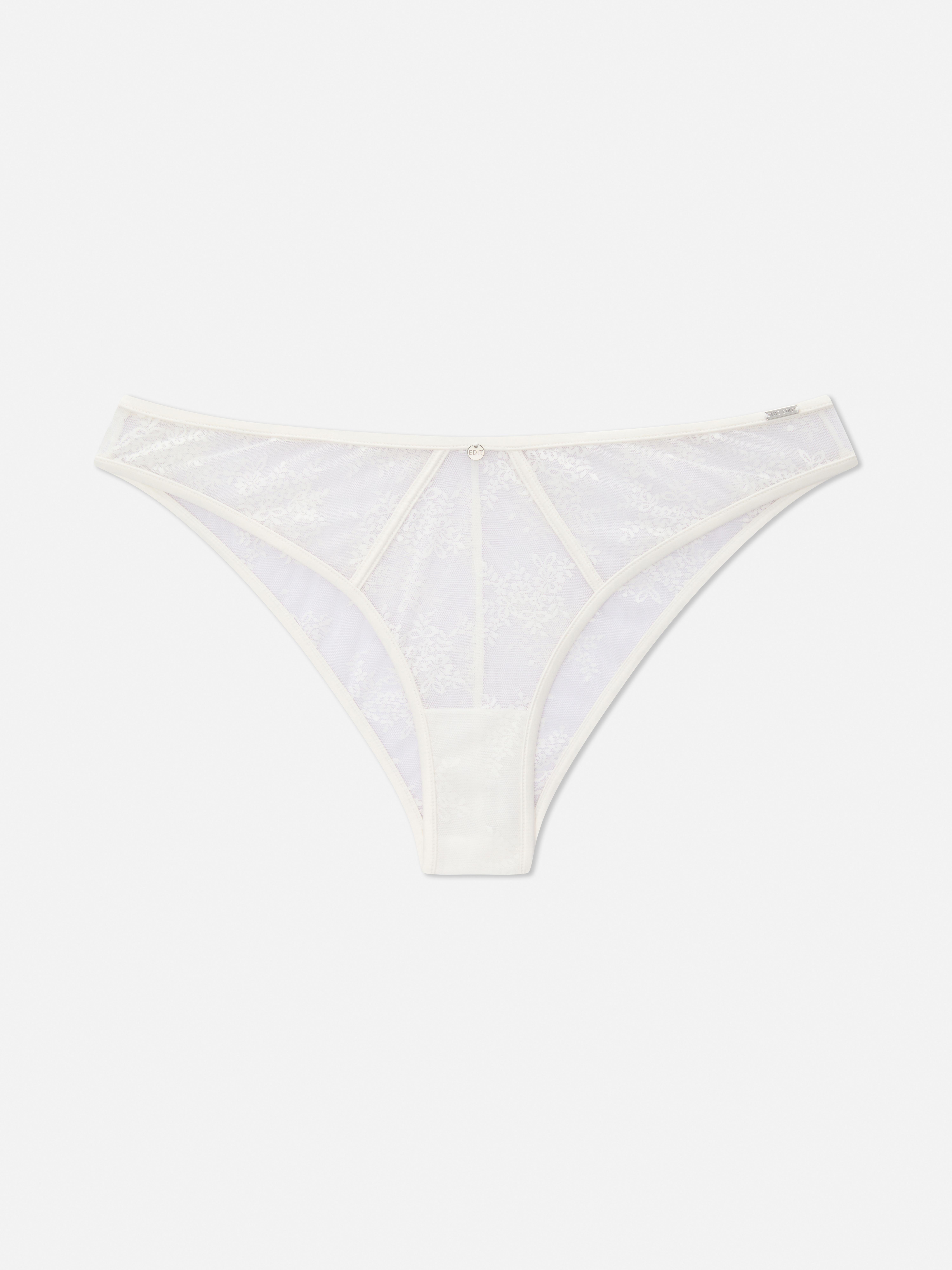 The Edit Lace Brazilian Briefs