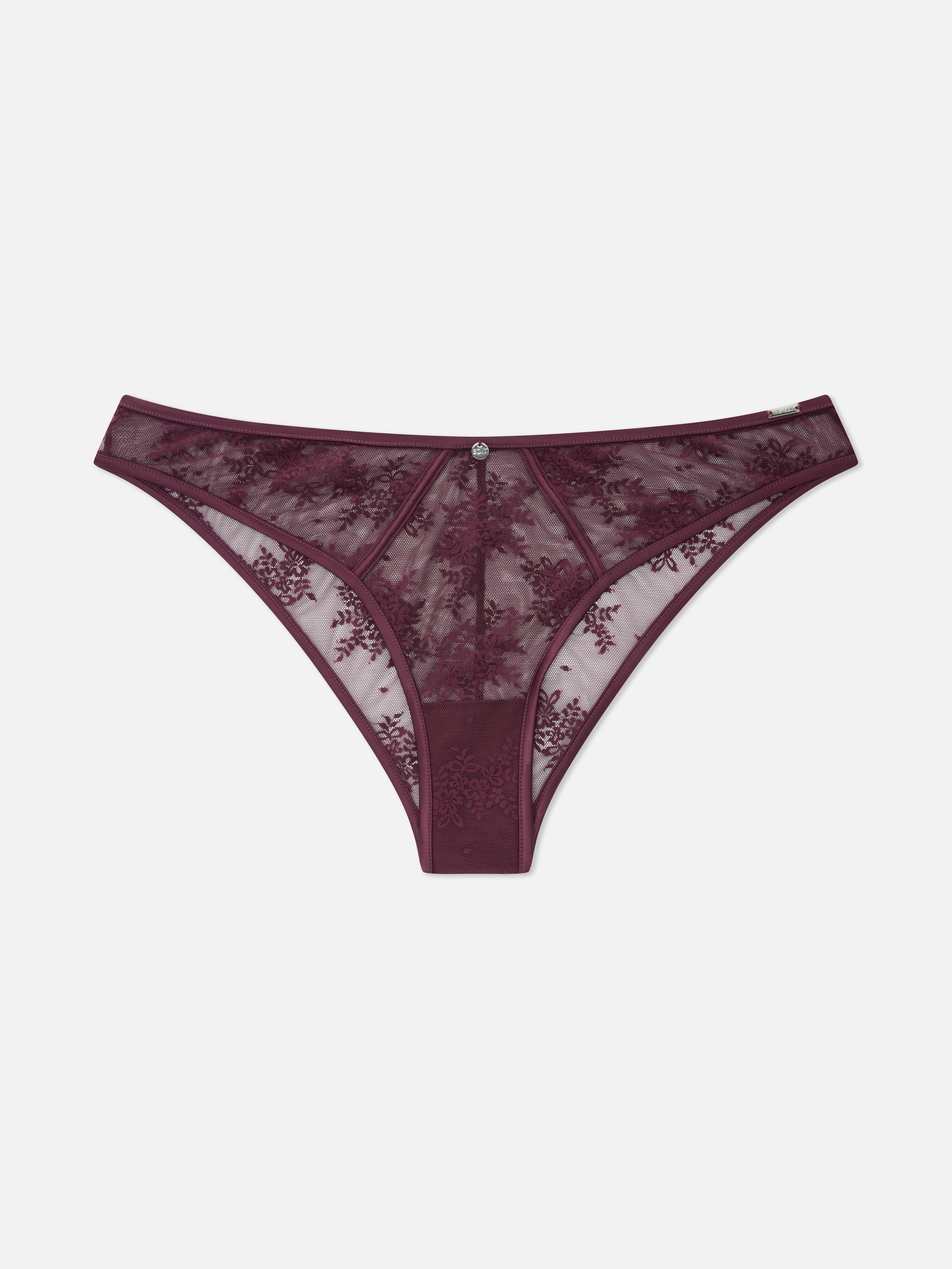 The Edit Lace Brazilian Briefs
