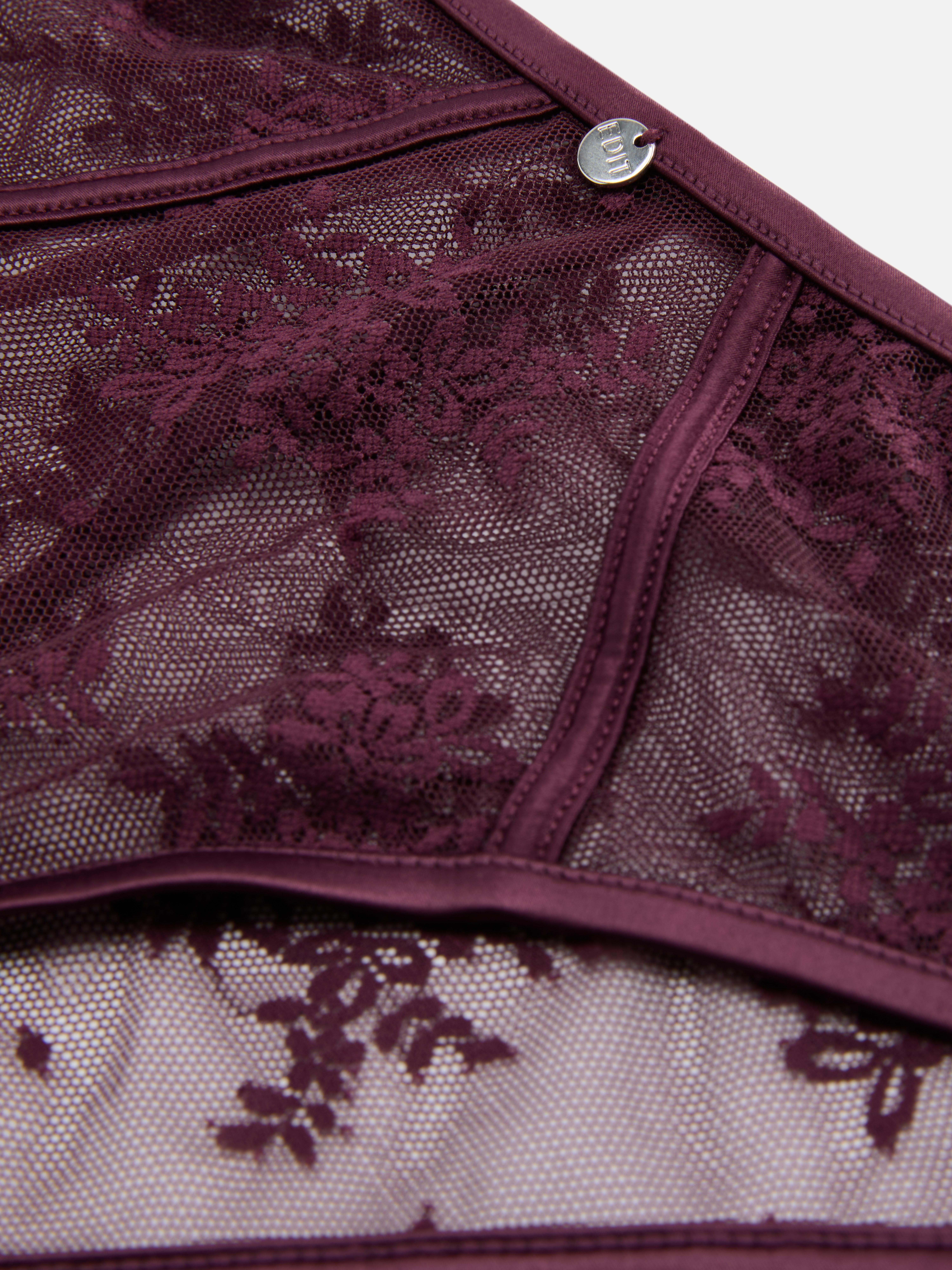The Edit Lace Brazilian Briefs