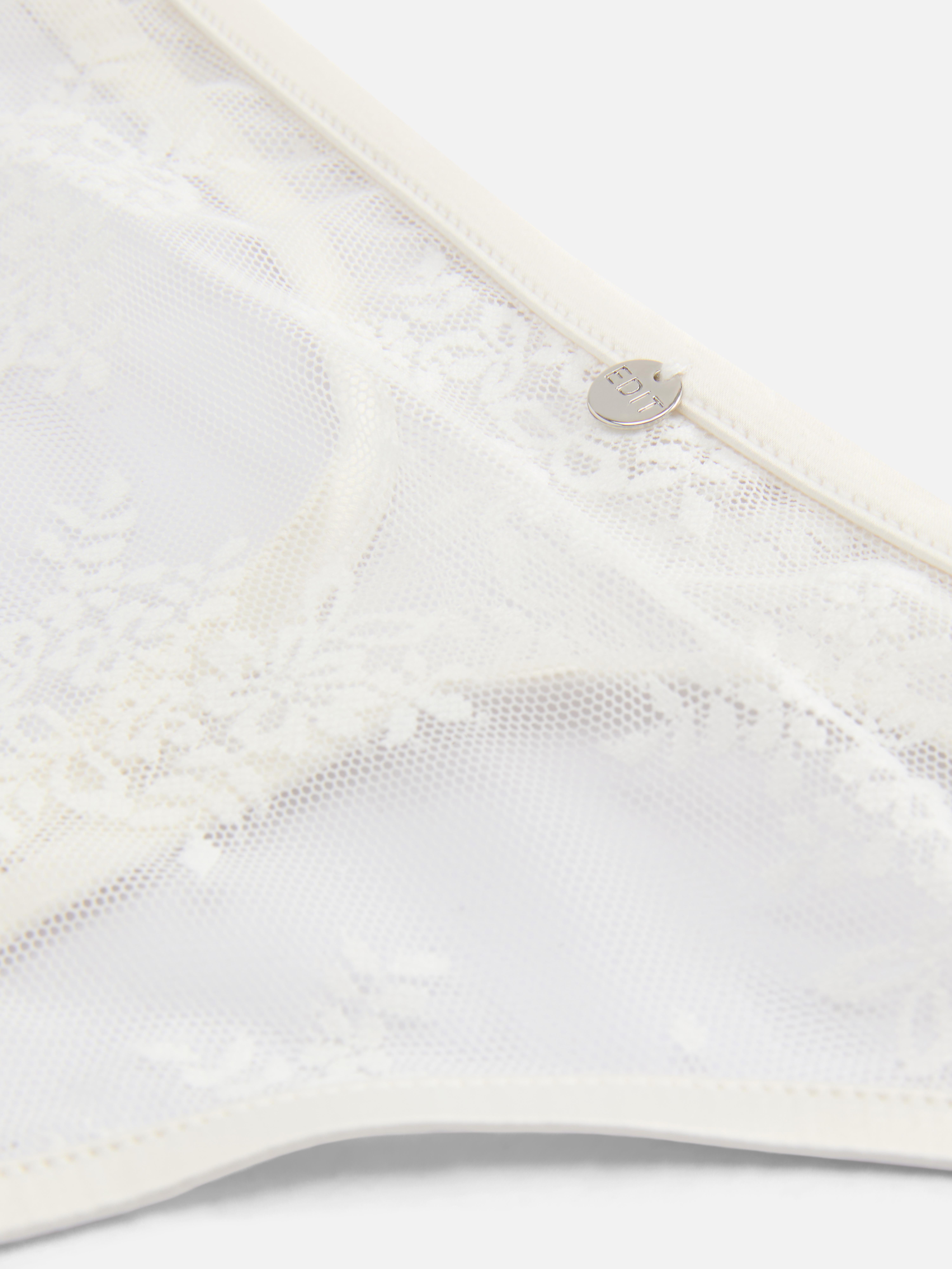 The Edit Lace Thong