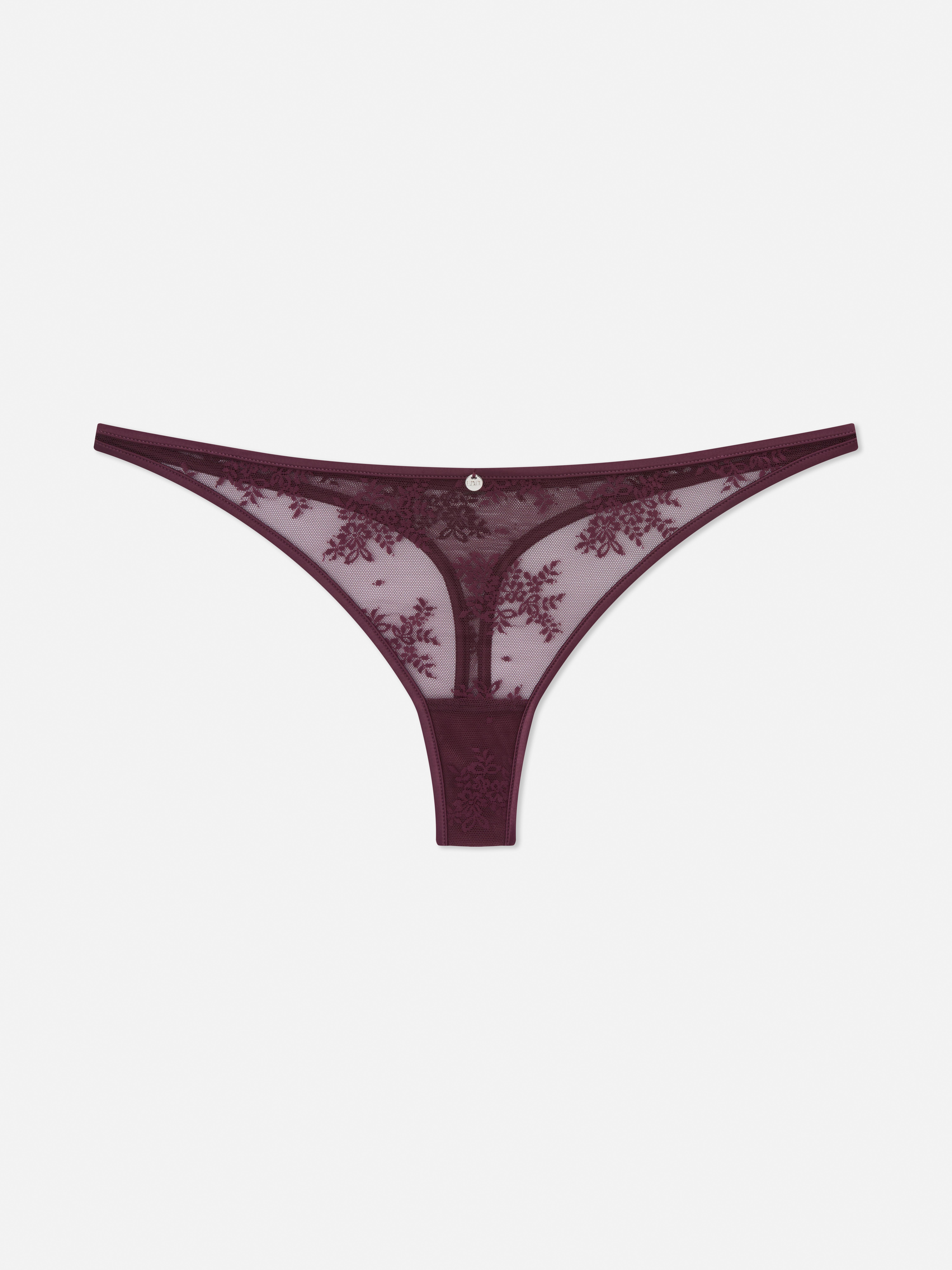 The Edit Lace Thong
