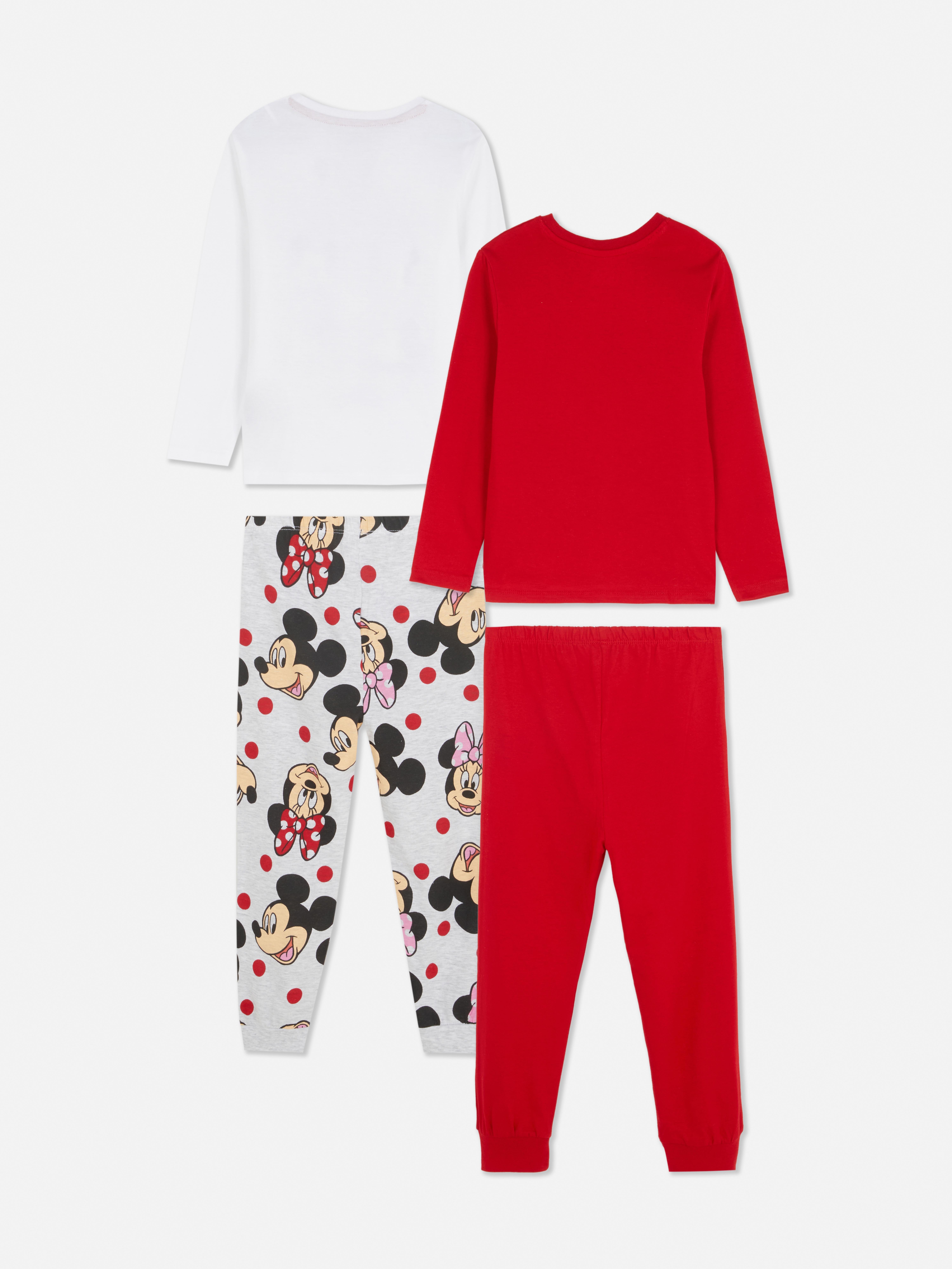 1.5-12yrs | 2pk Disney’s Mickey Mouse and Minnie Mouse Pyjamas
