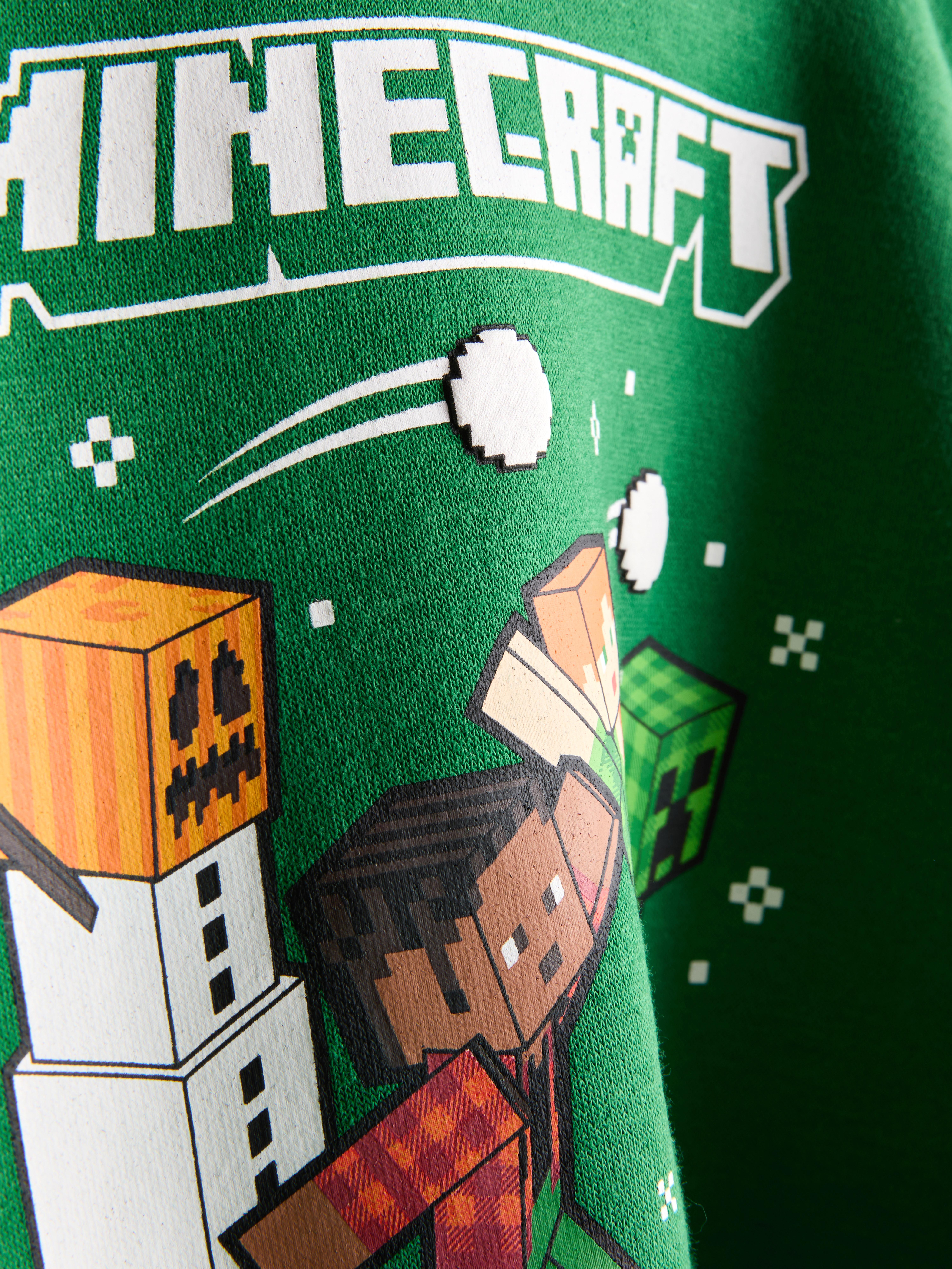 5-15yrs | Christmas Minecraft Hoodie
