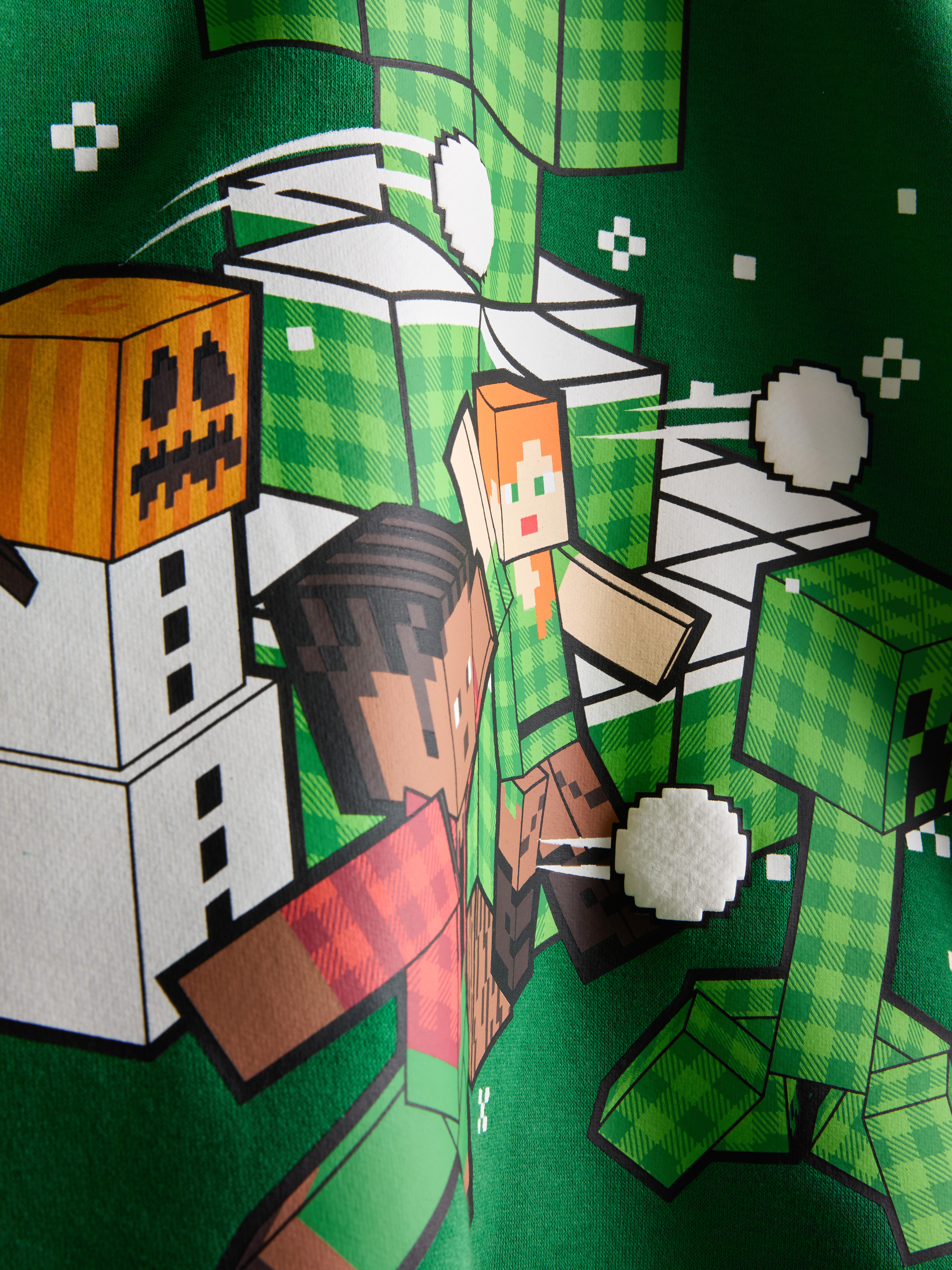 5-15yrs | Christmas Minecraft Hoodie