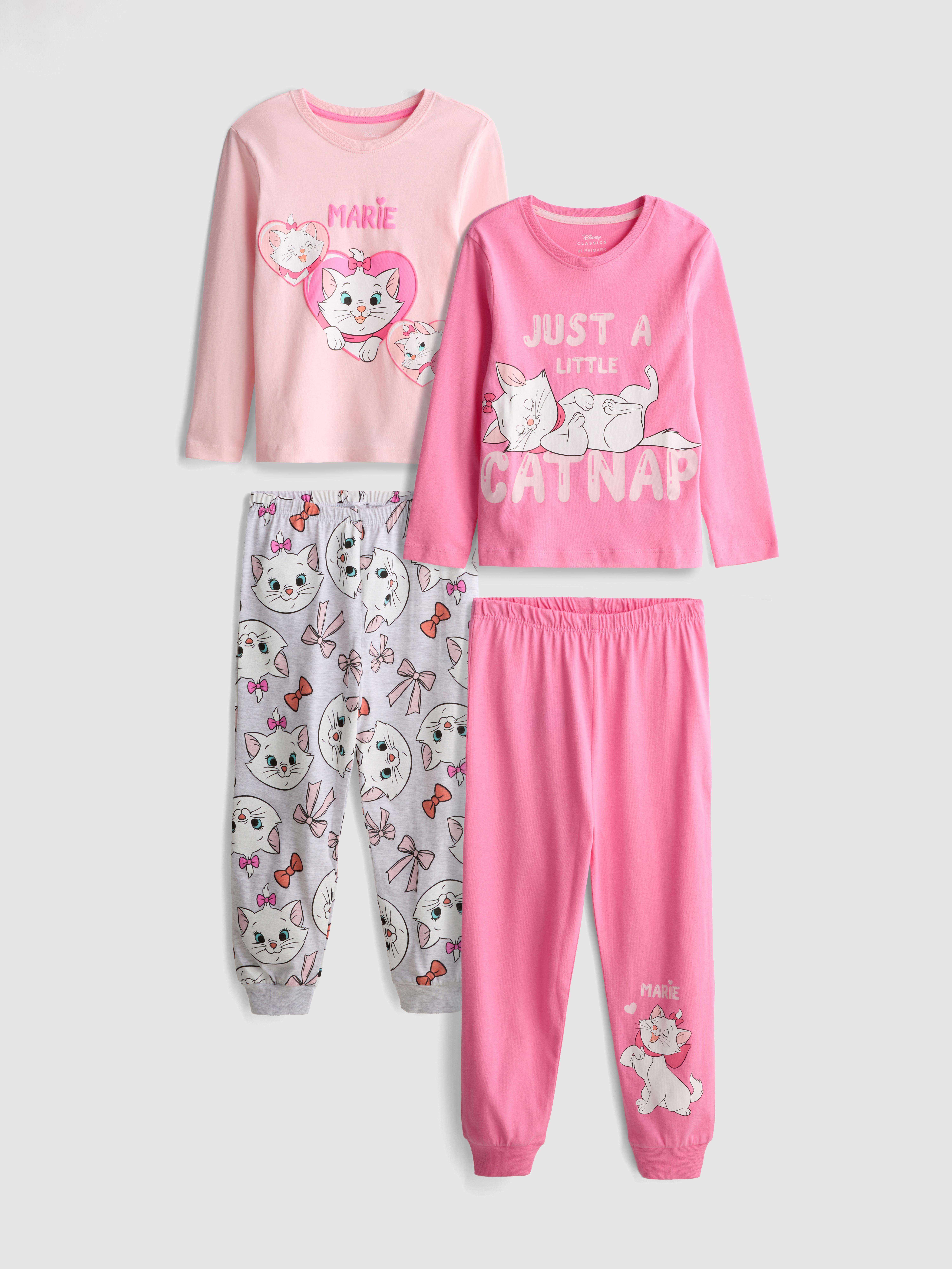 1,5–10 Jahre | „Disney Aristocats Marie“ Schlafanzug, 2er-Pack