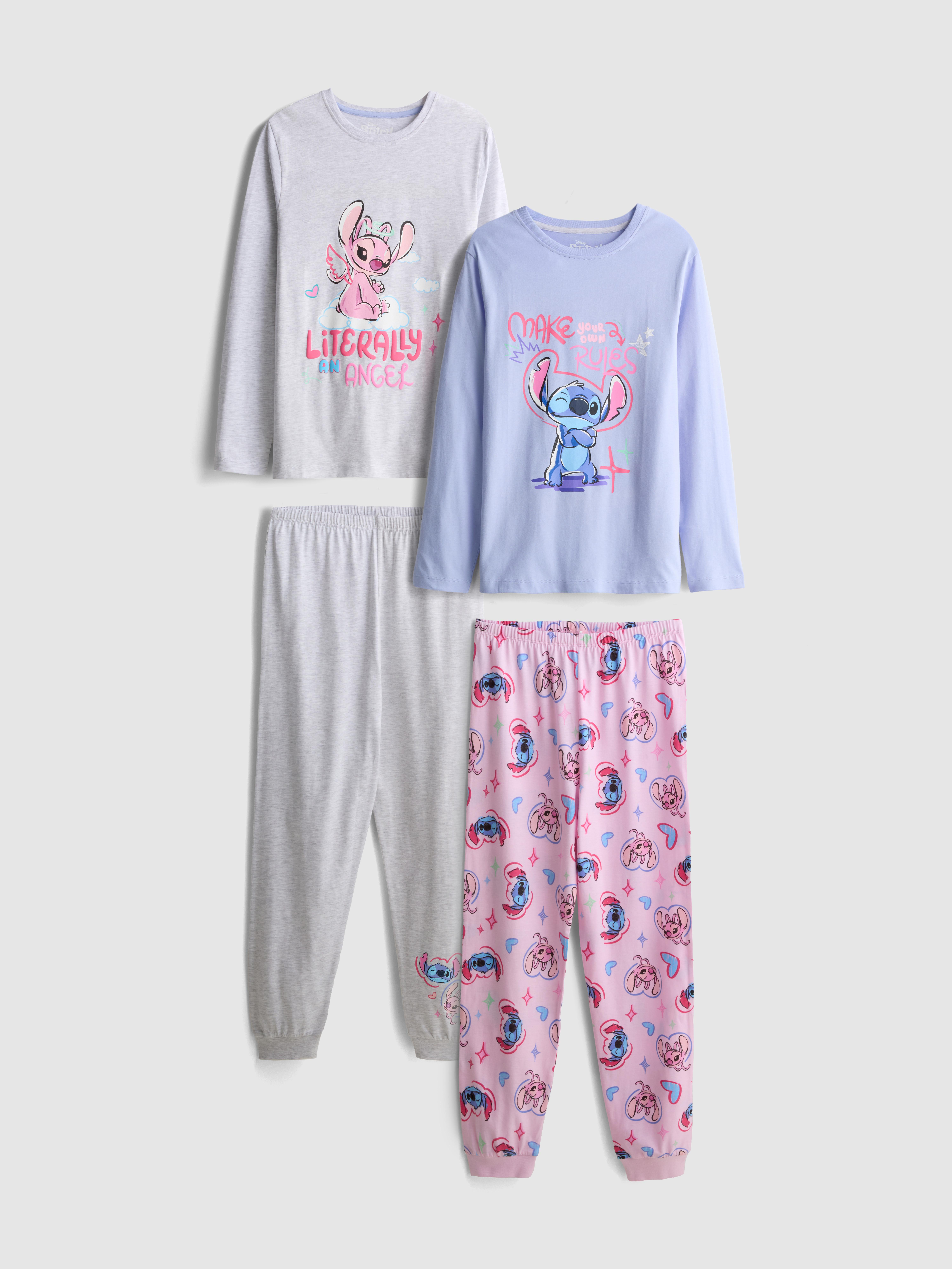 5-15 anos | Pack 2 pijamas Disney Stitch