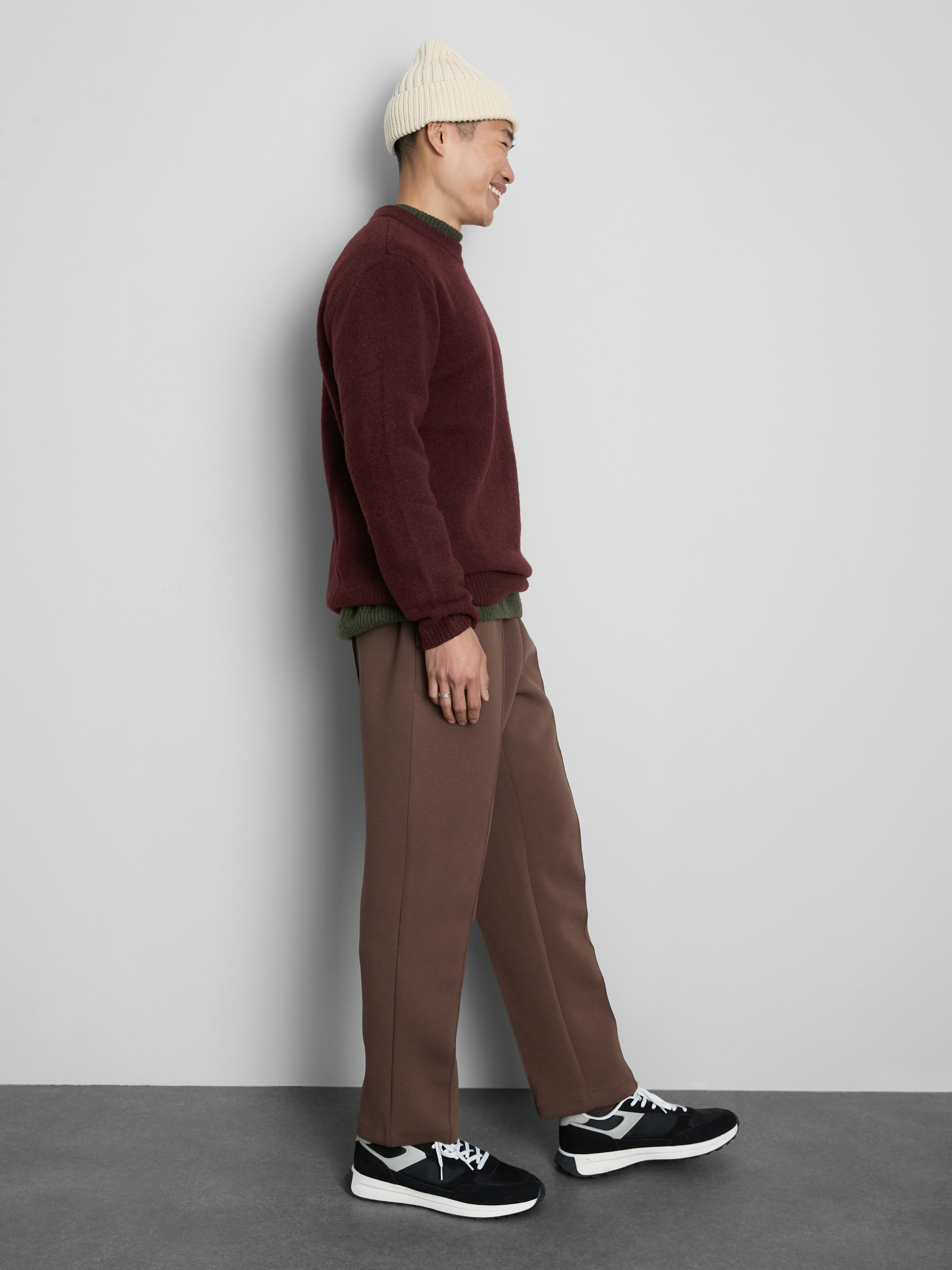 Tlustý pletený svetr