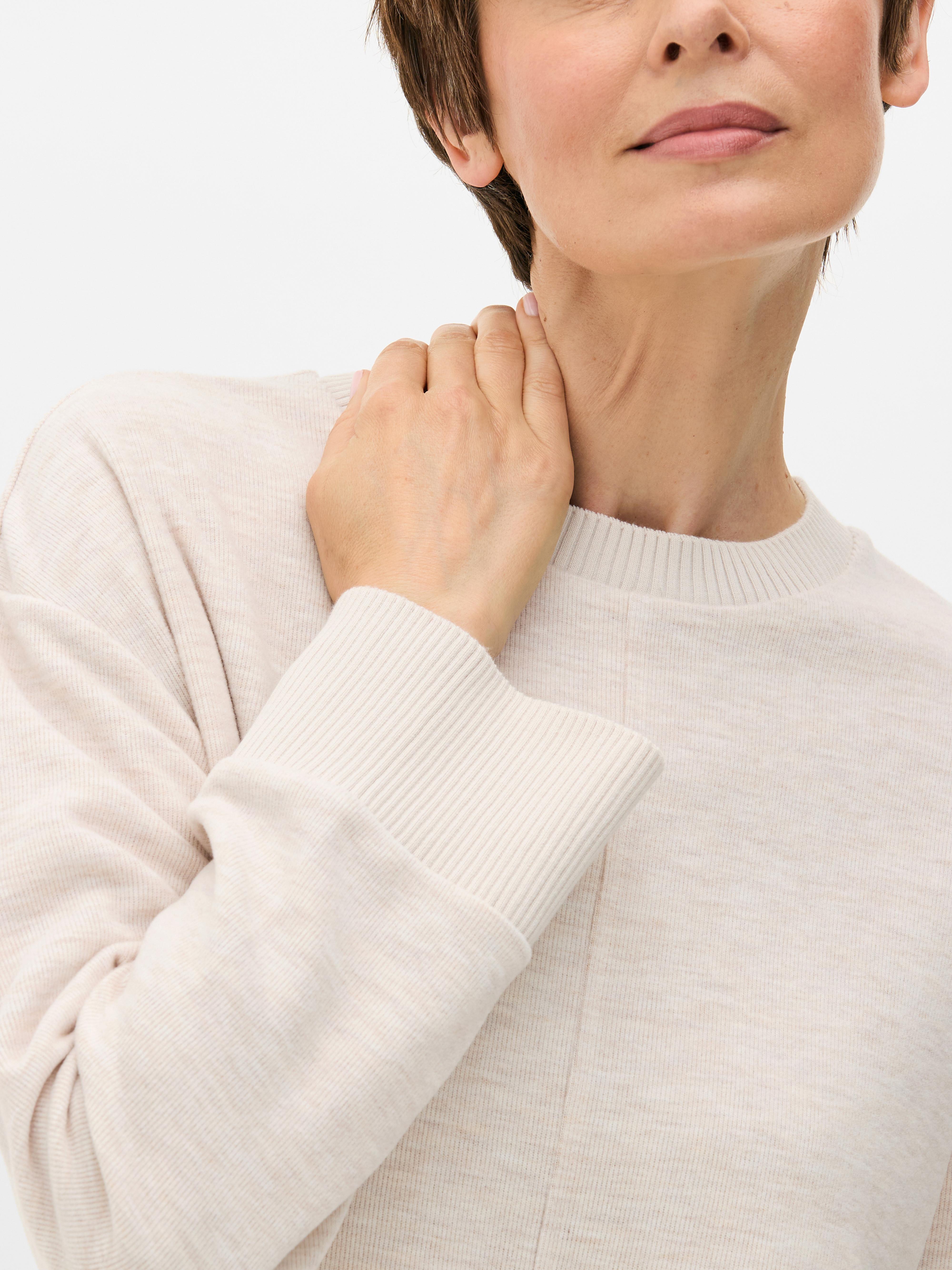 Seam Detail Crew Neck Top