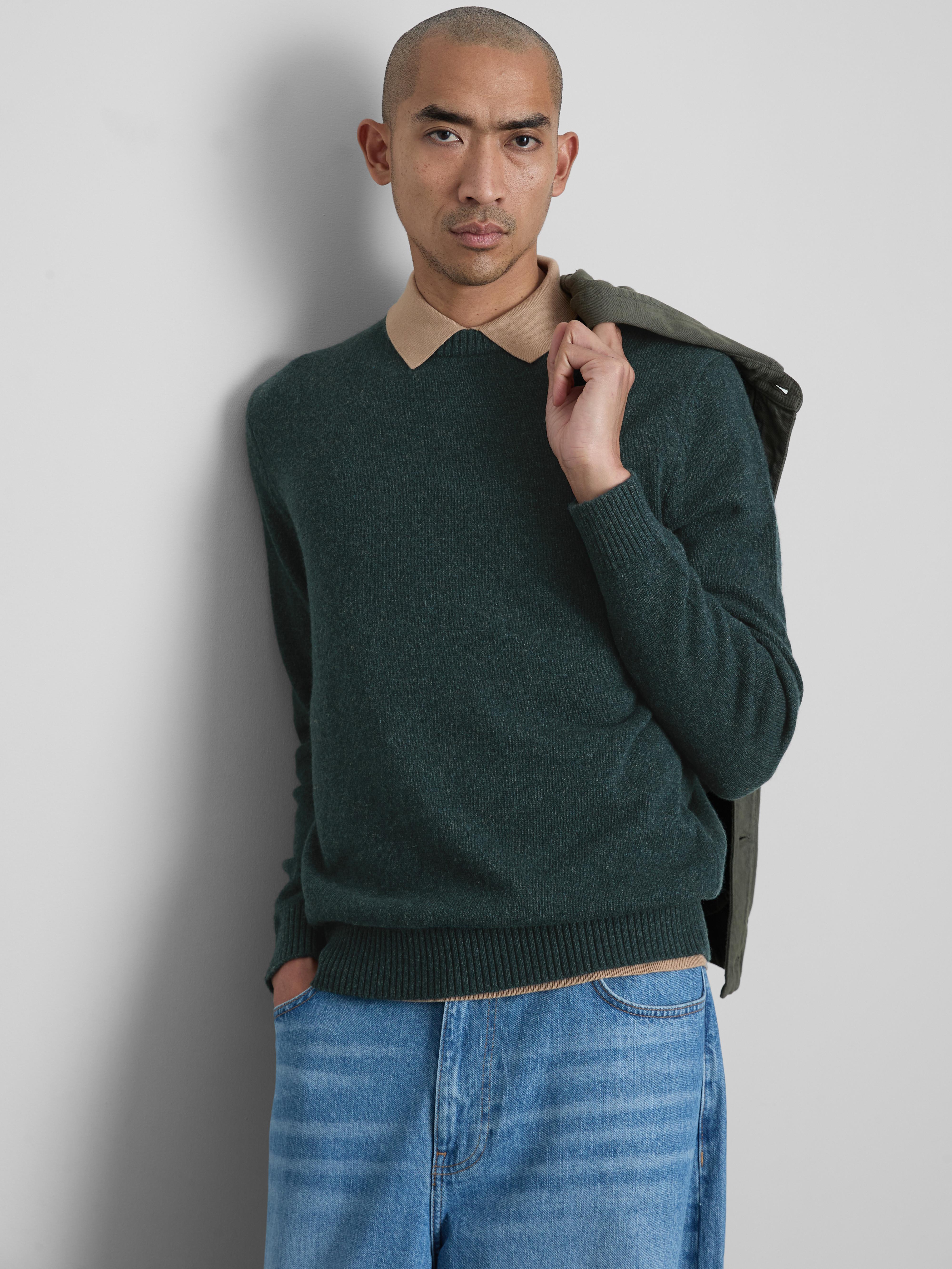 Longline Wool Jumper