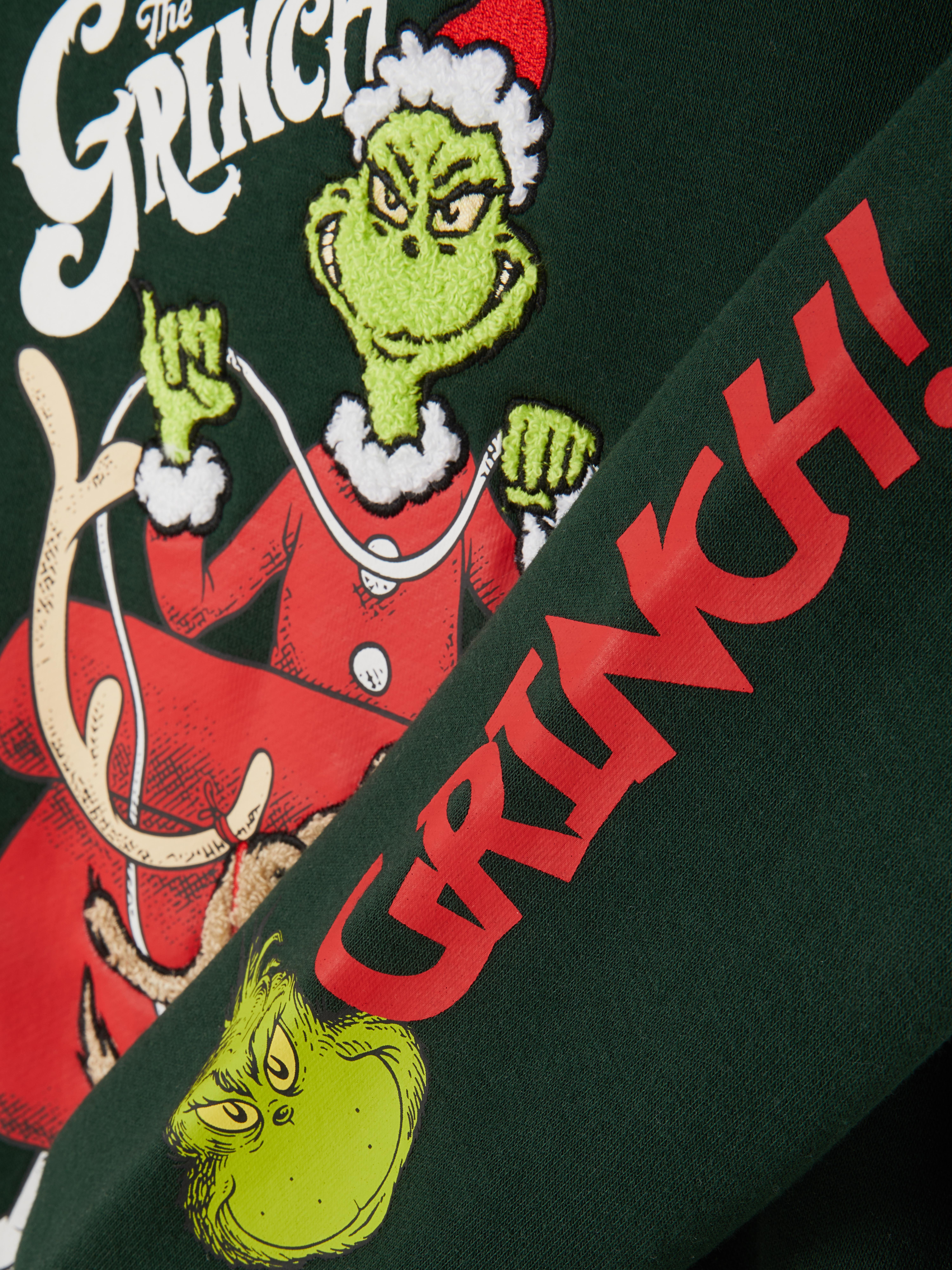 1,5–8 let | Pulover s kapuco Grinch