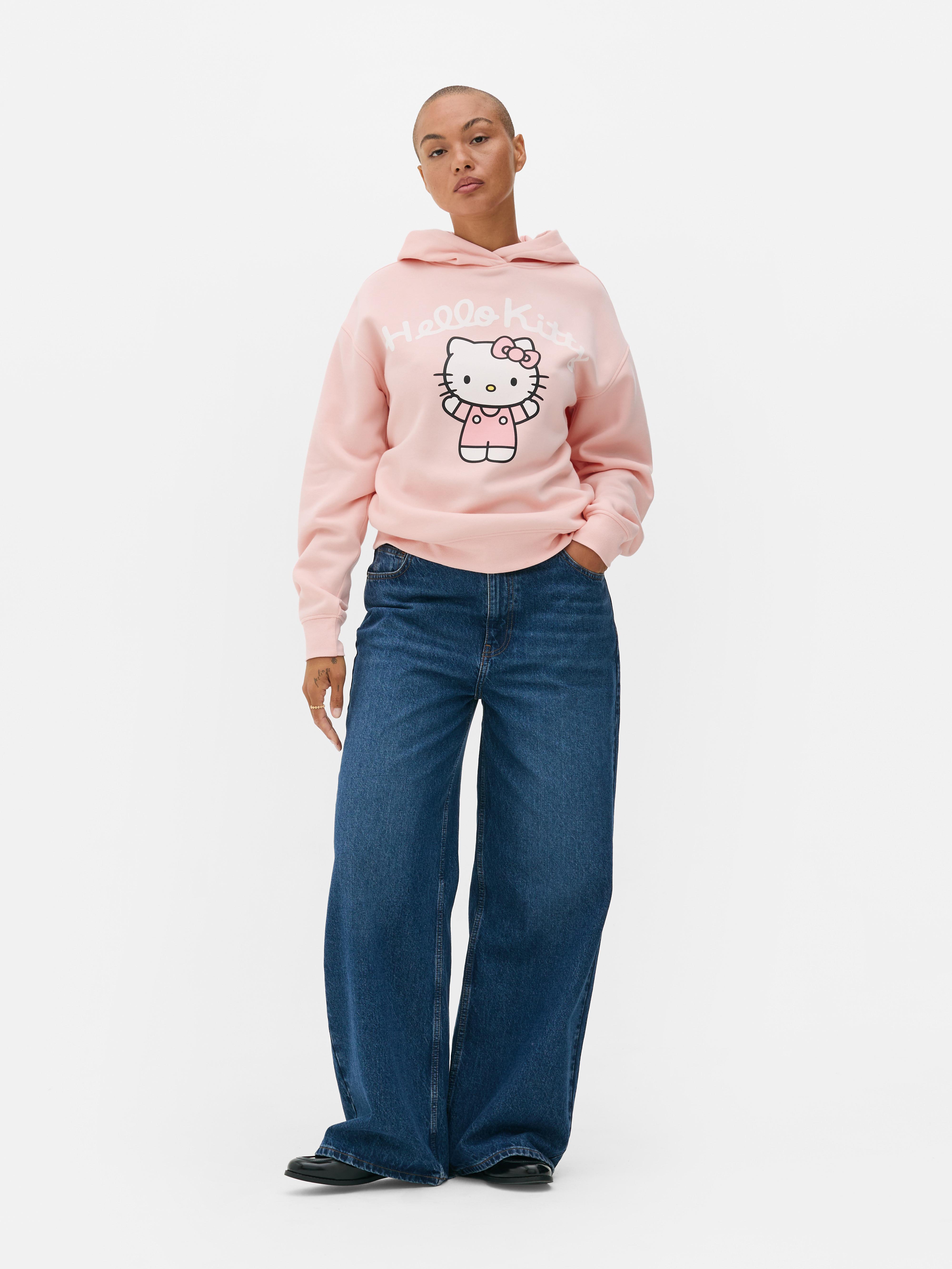 Sudadera con capucha y gráfico de Hello Kitty