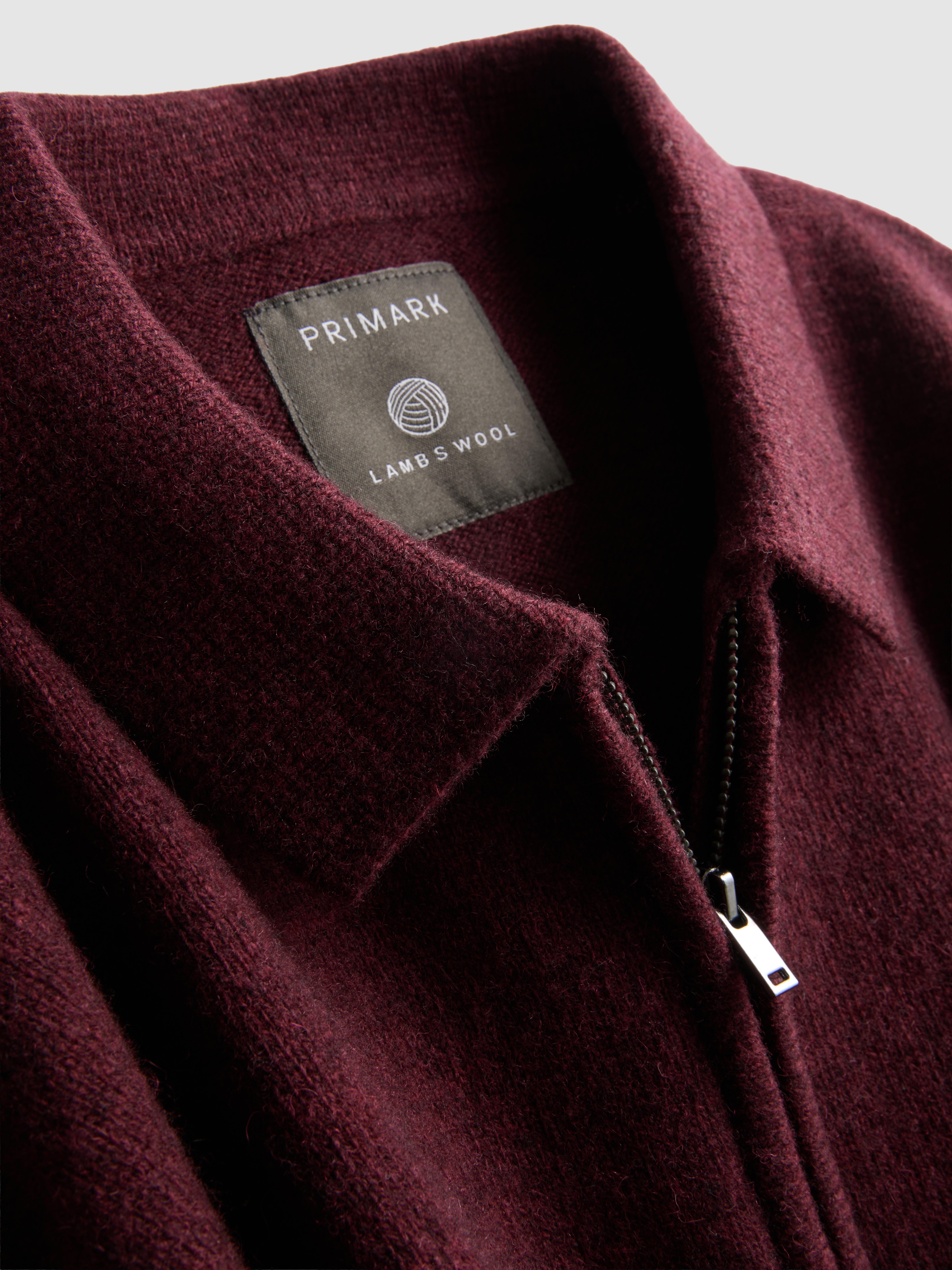 Zip-Up Polo Cardigan