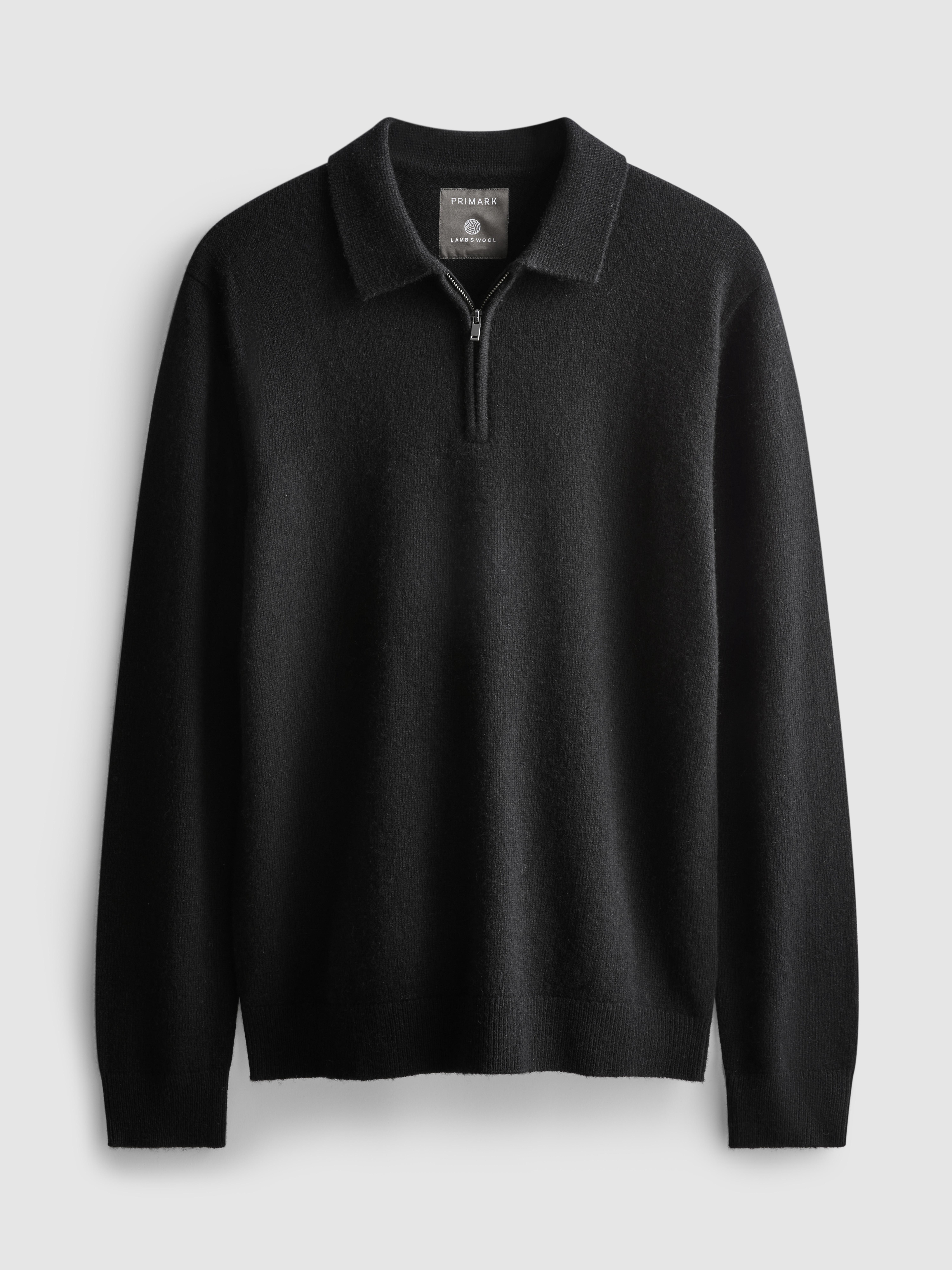Zip-Up Polo Cardigan
