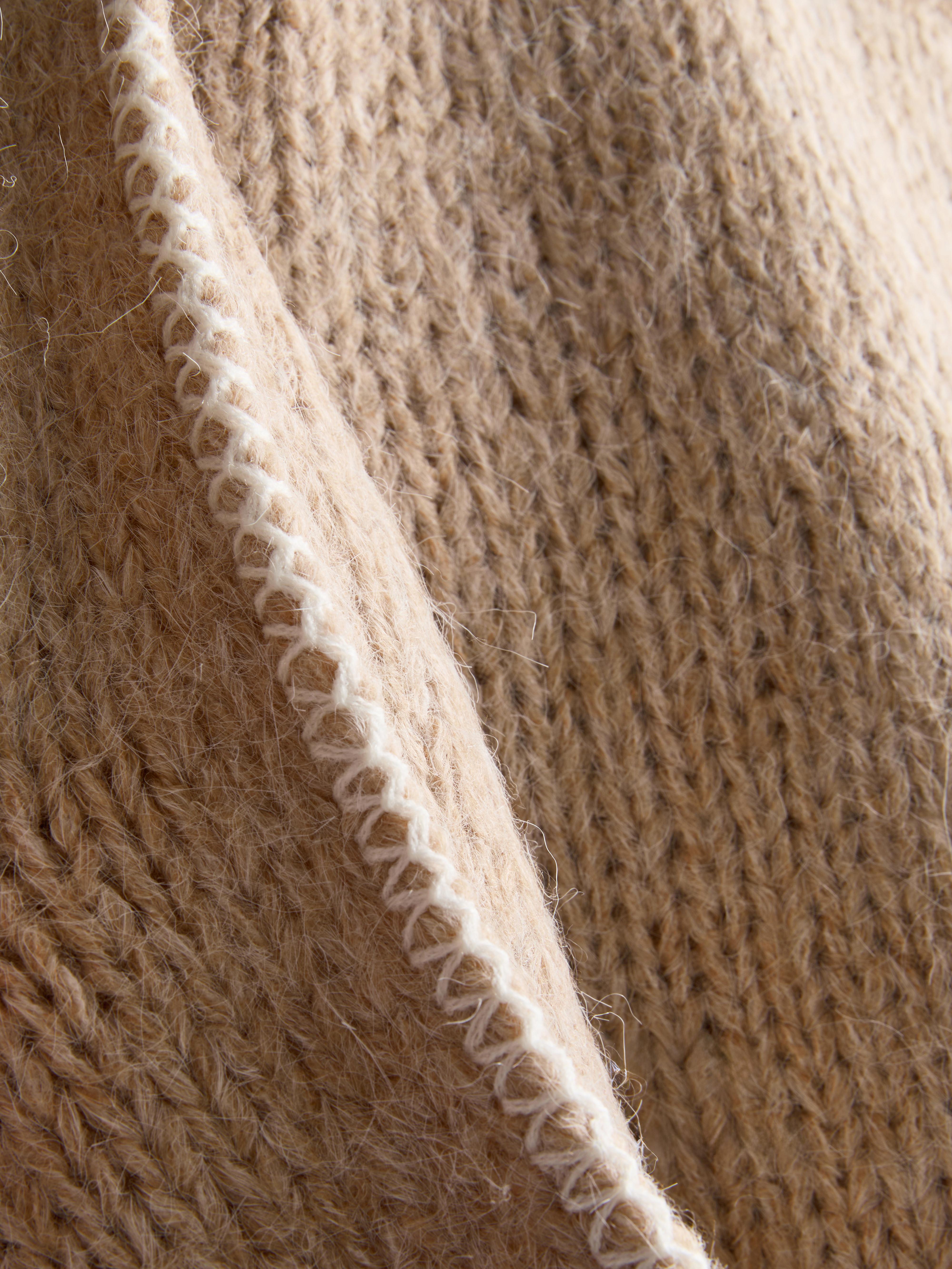 7–15 Jahre | Pullover mit Kontrastnaht