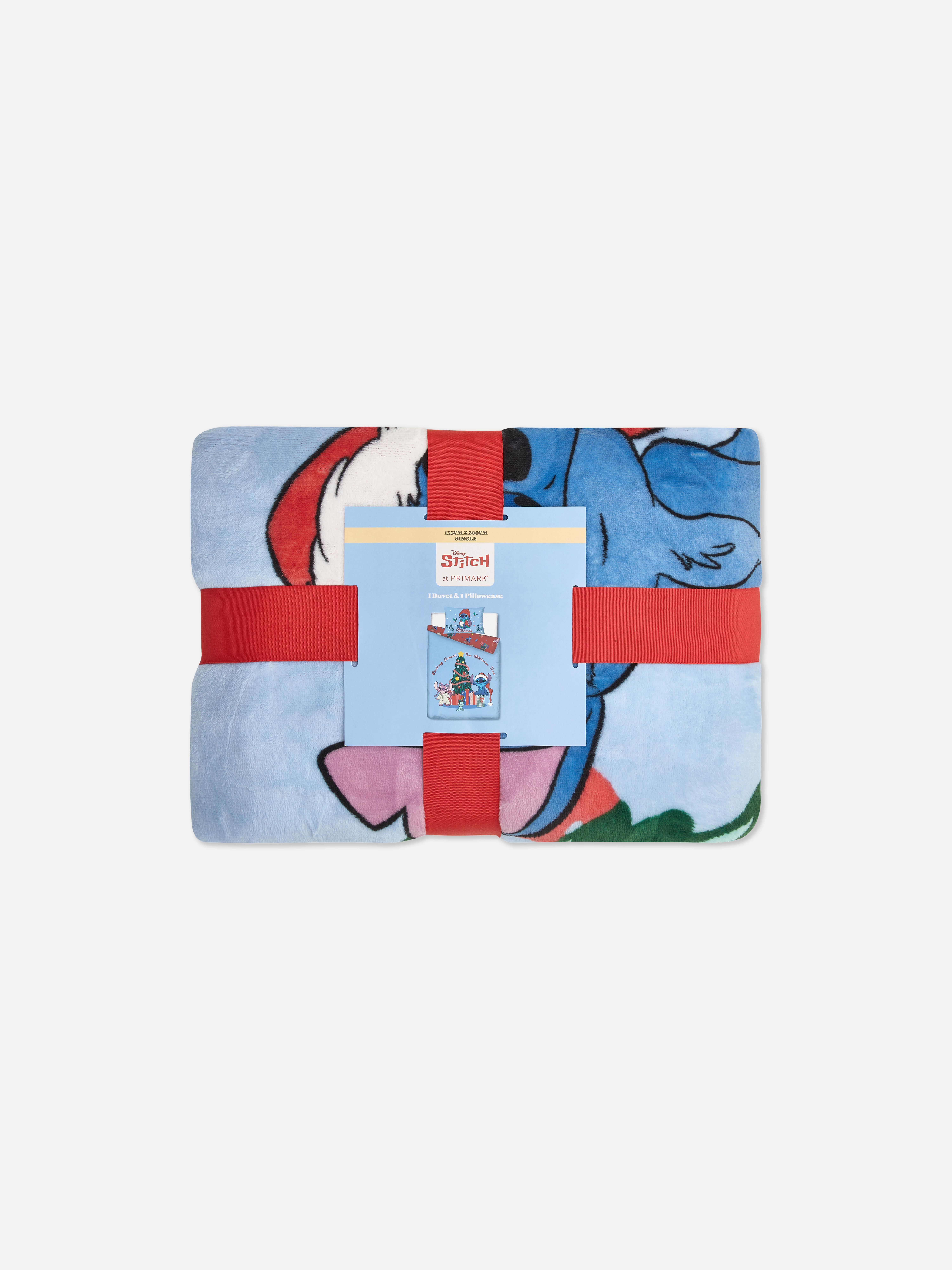 Disney's Stitch And Angel Single Duvet Cover Set