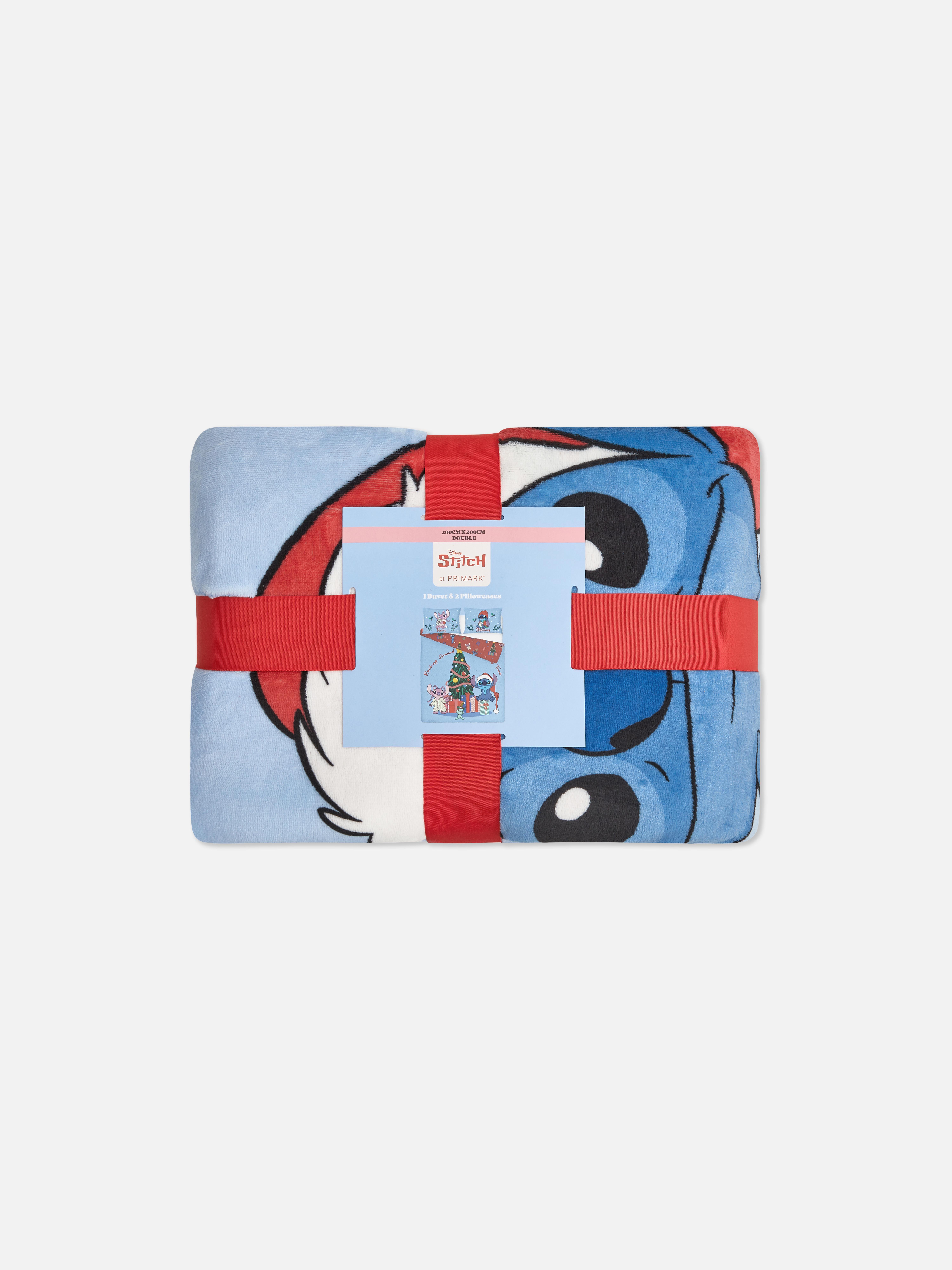 Tweepersoons kerstdekbedovertrekset Disney's Stitch