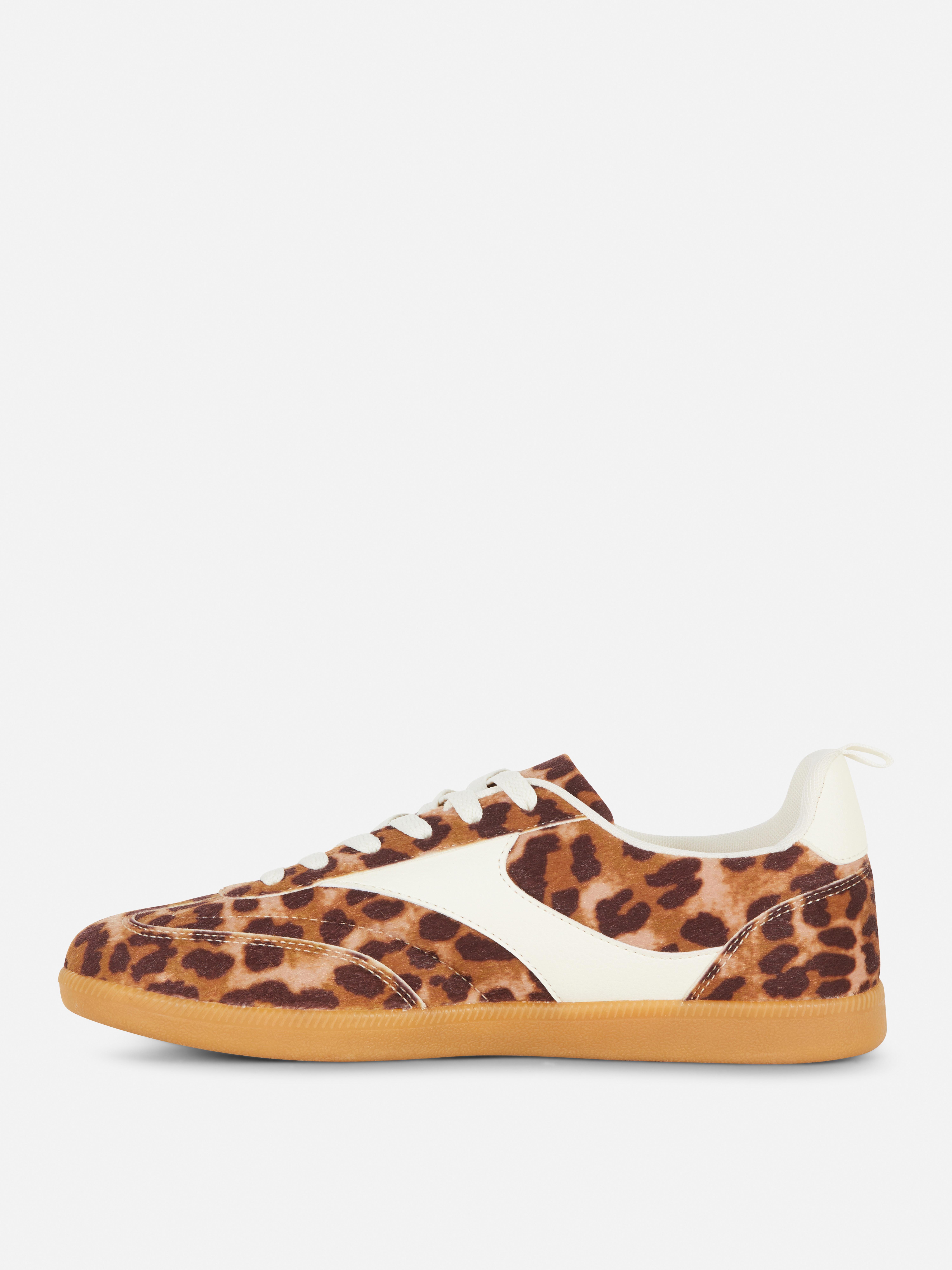 Leopard Low Top Sneakers