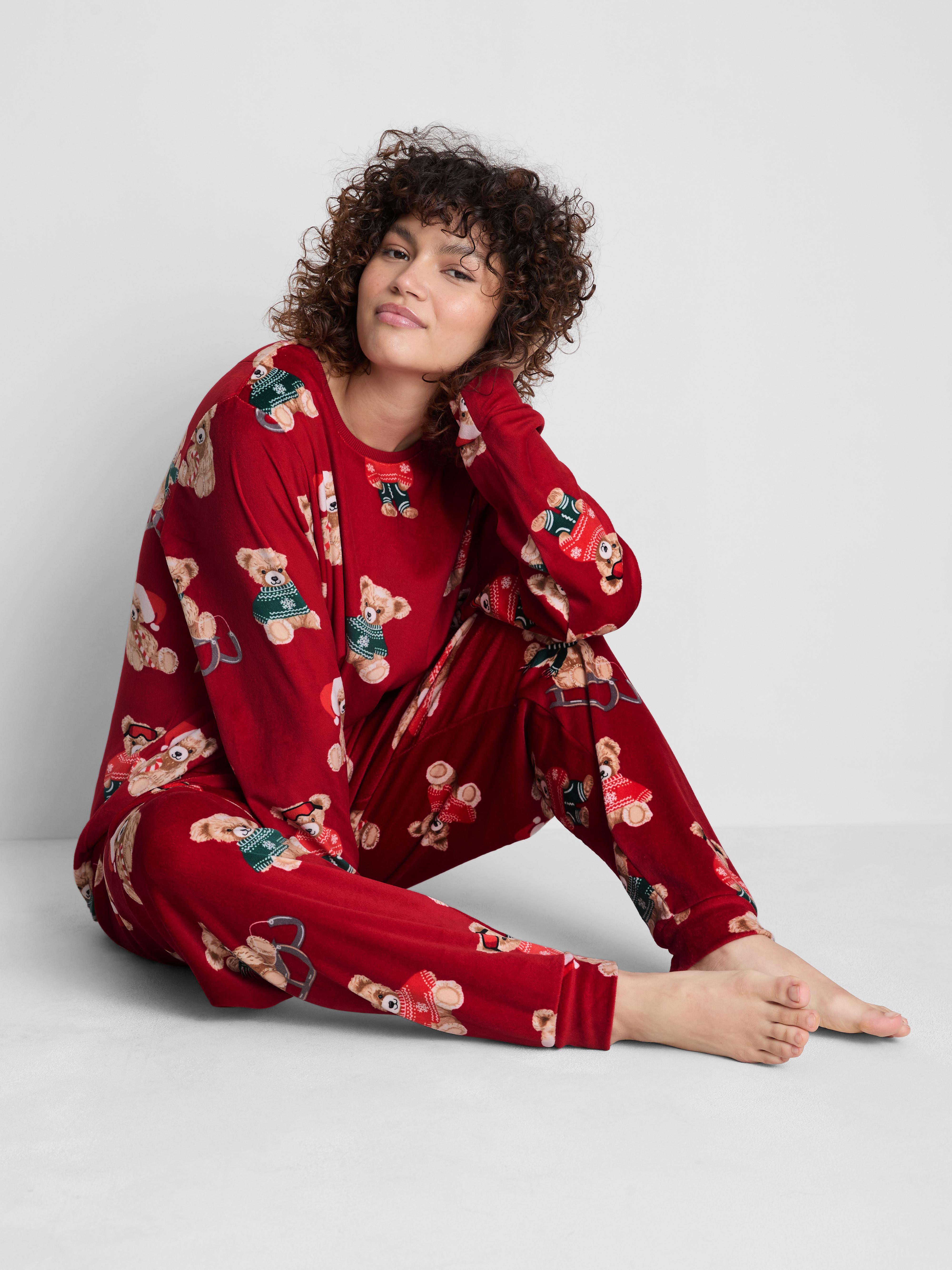 Pyjama de Noël duveteux