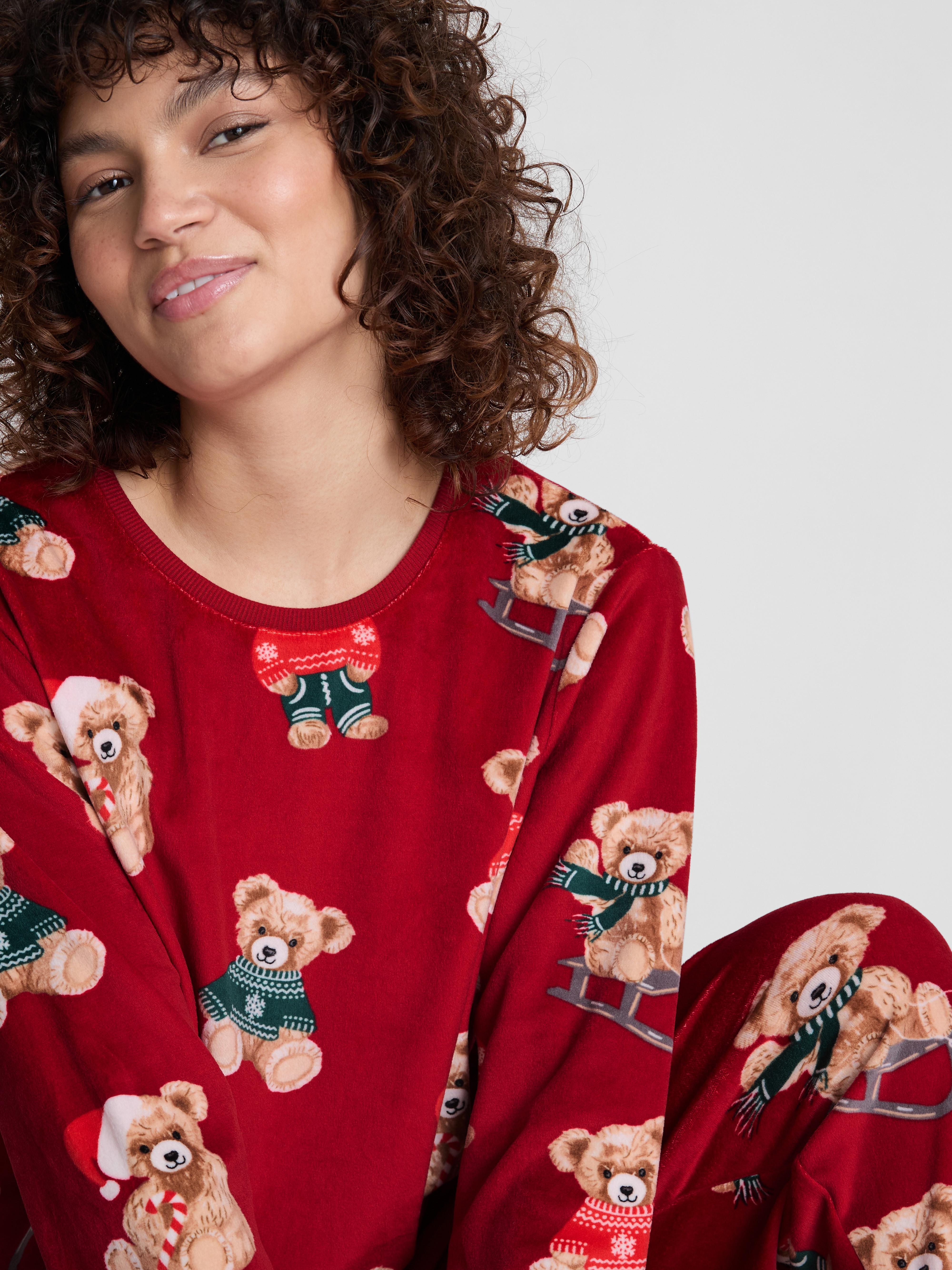 Pyjama de Noël duveteux