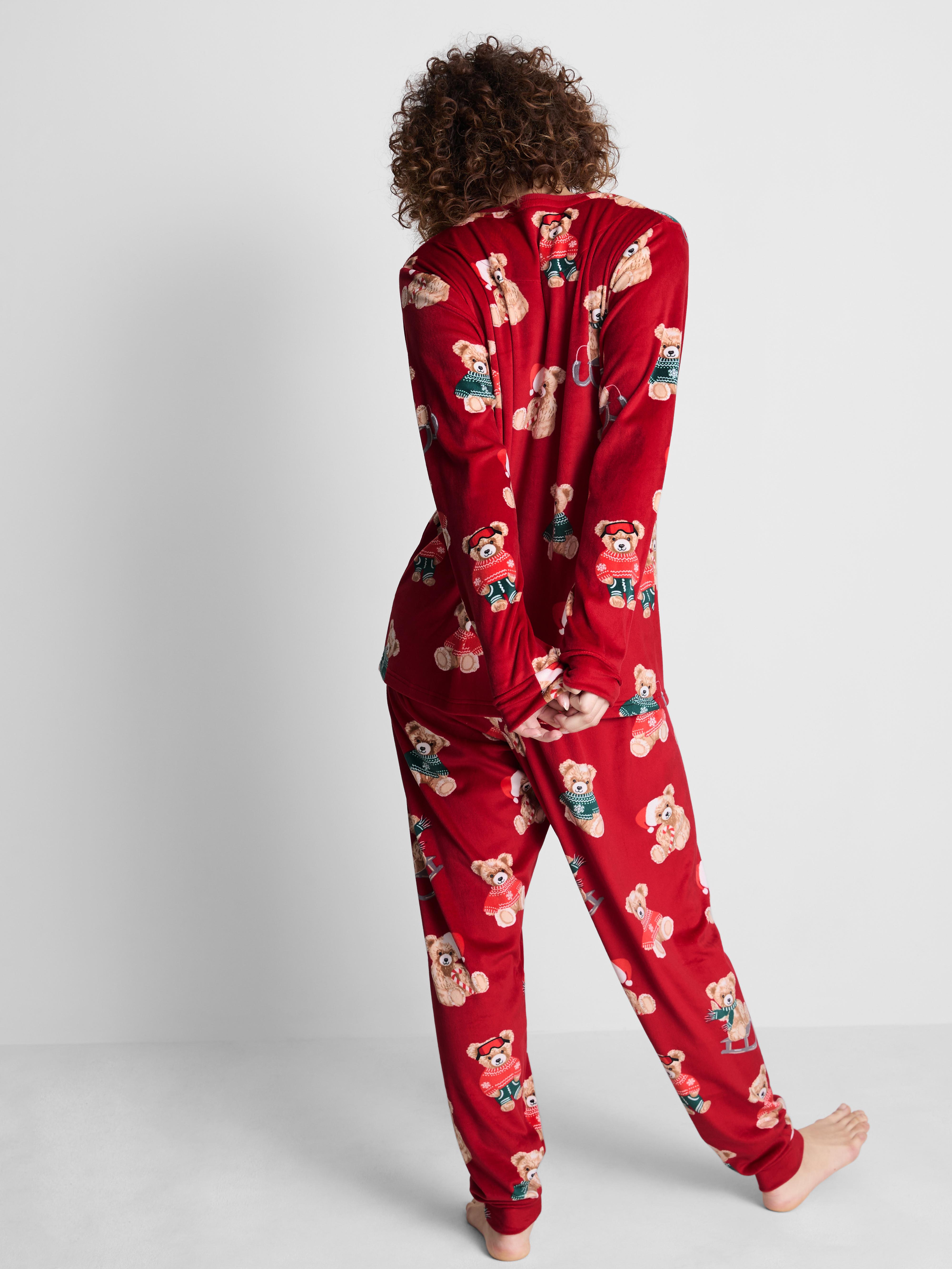 Pyjama de Noël duveteux