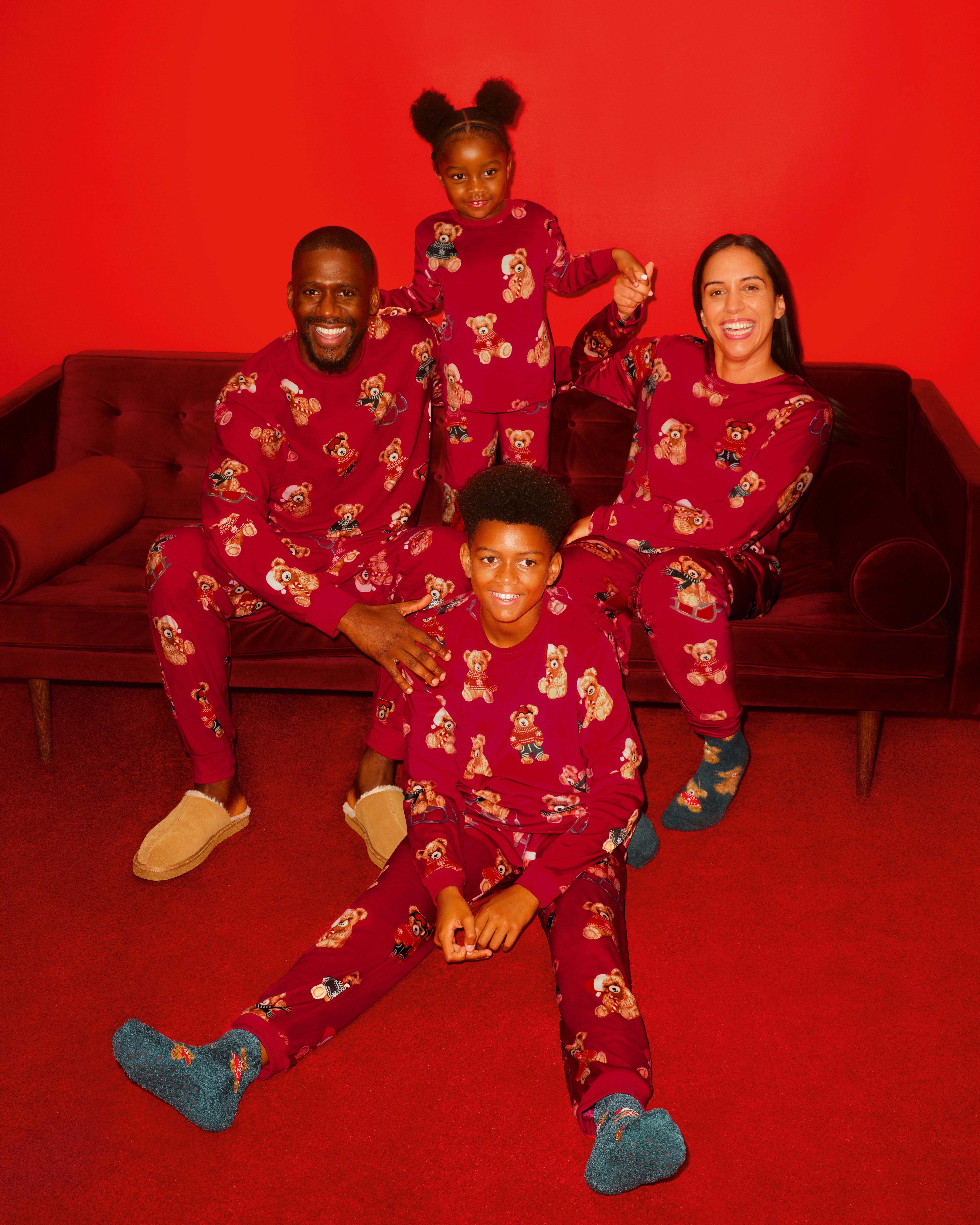 Pyjama de Noël duveteux