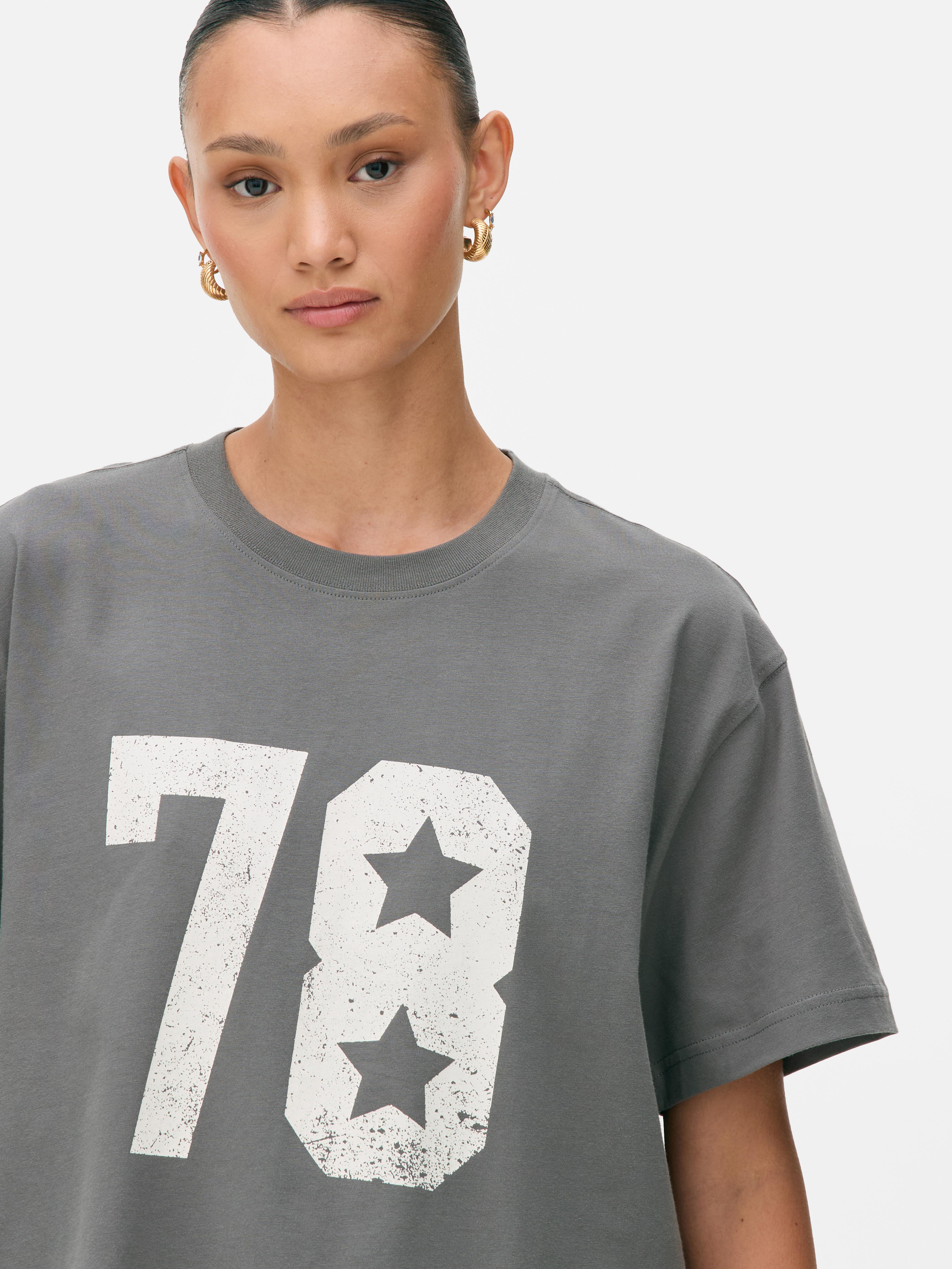 Camiseta gráfica corta