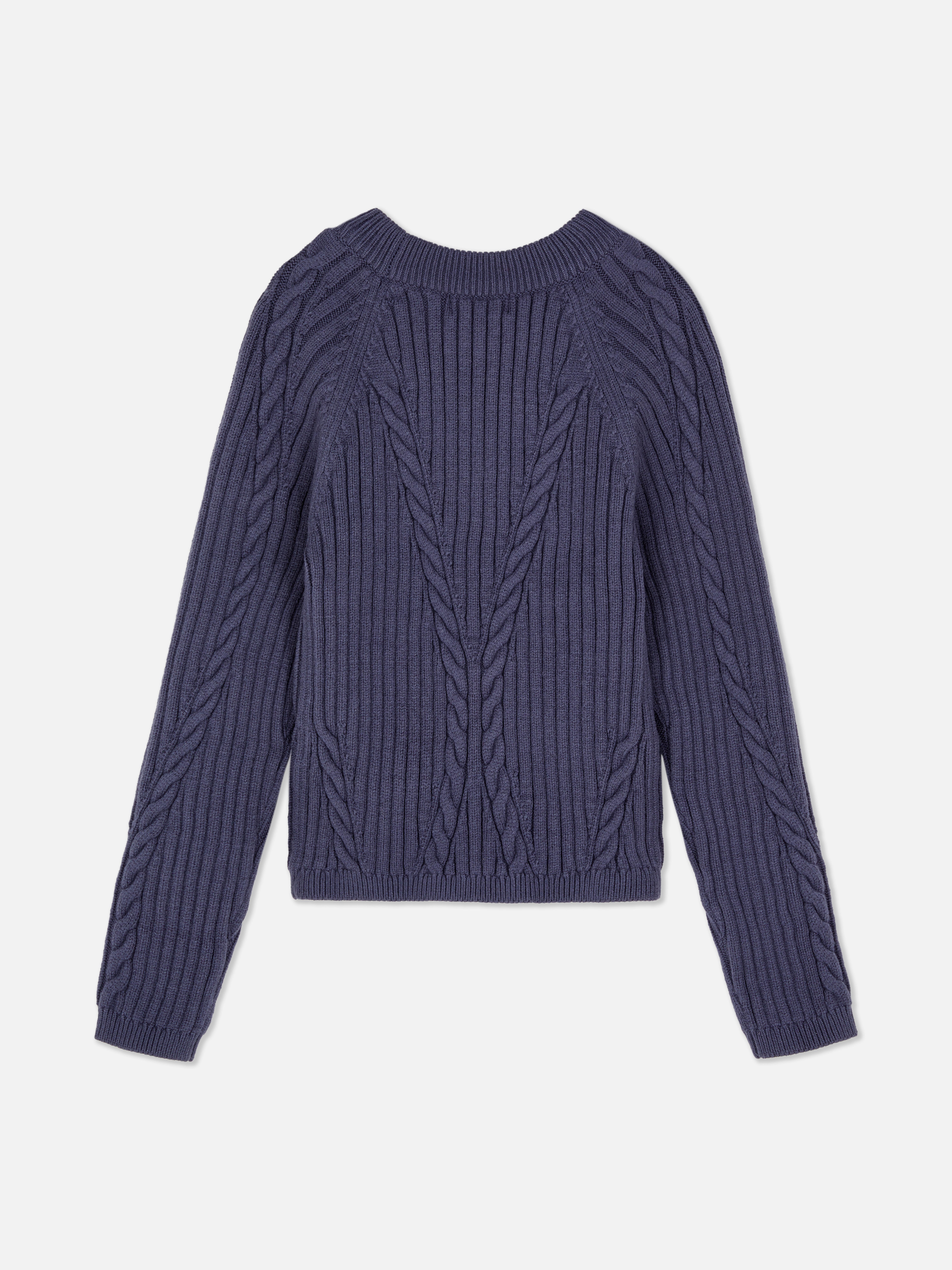 7-15yrs | Cable Knit Jumper